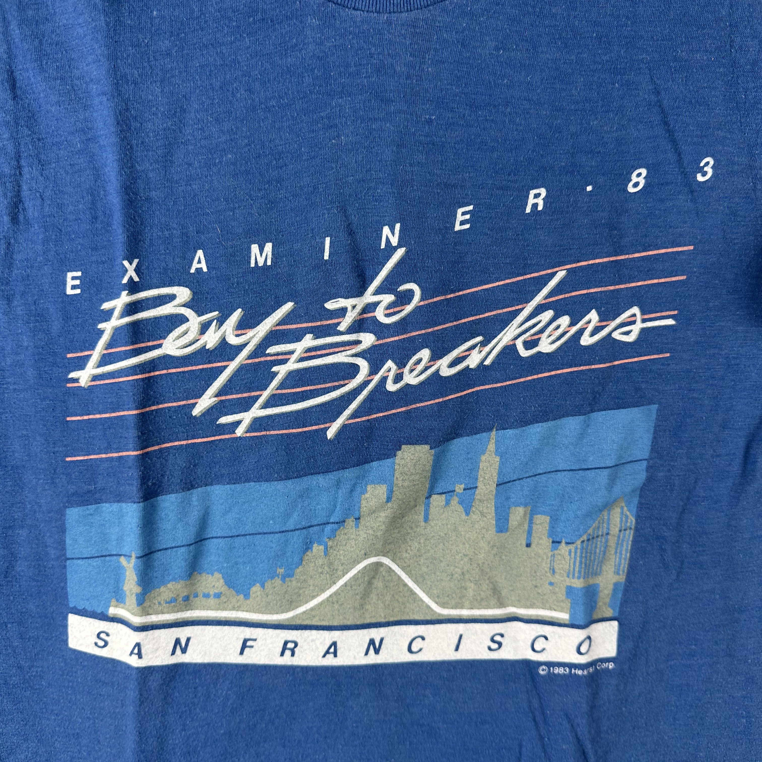 Vintage Vintage 1983 Bay to Breakers San Francisco Examiner T-shirt Size US XS / EU 42 / 0 - 2 Thumbnail