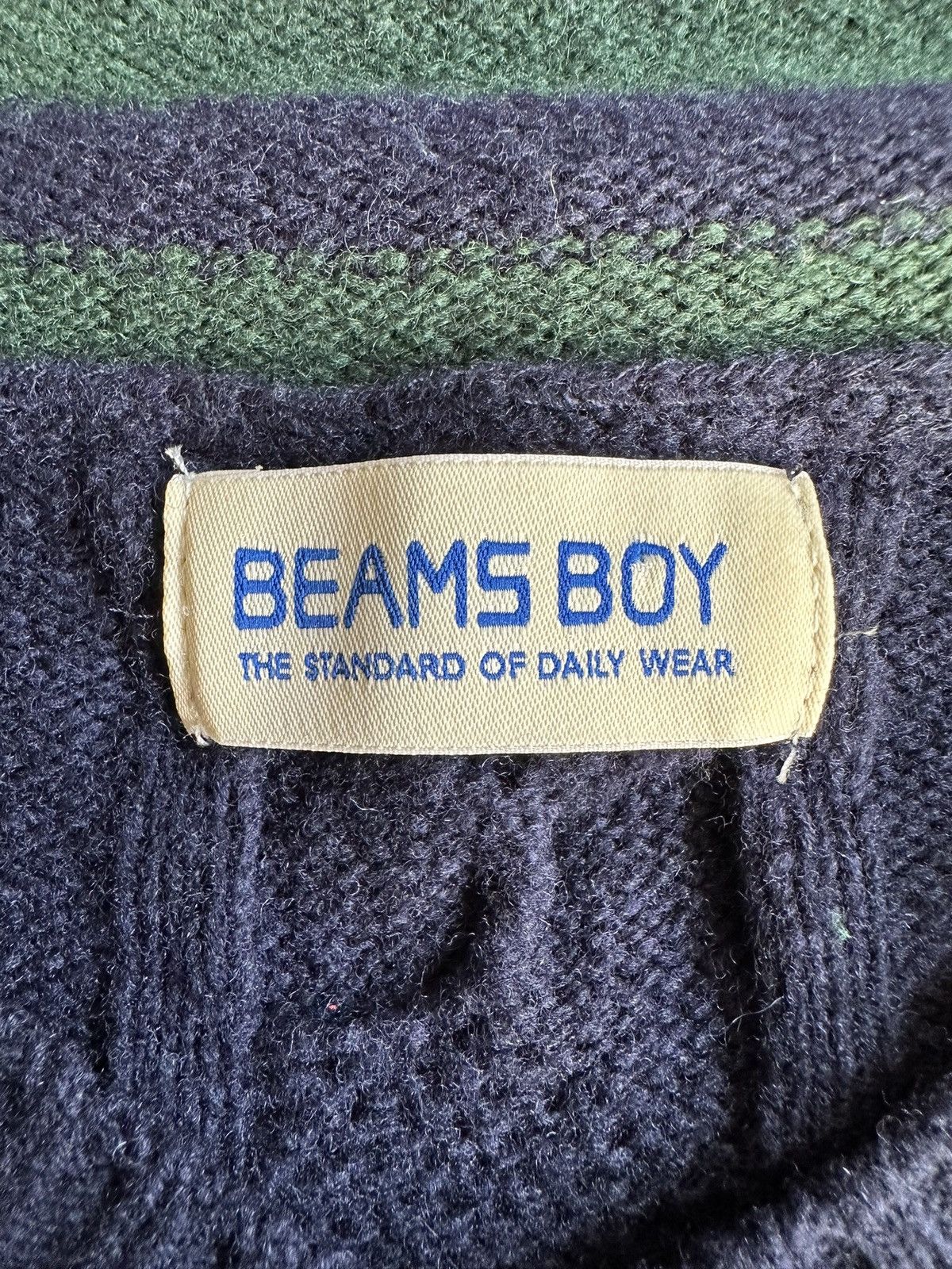 Beams Plus FW2019 Beams Boy Knitted wool sweater Size US M / EU 48-50 / 2 - 11 Thumbnail