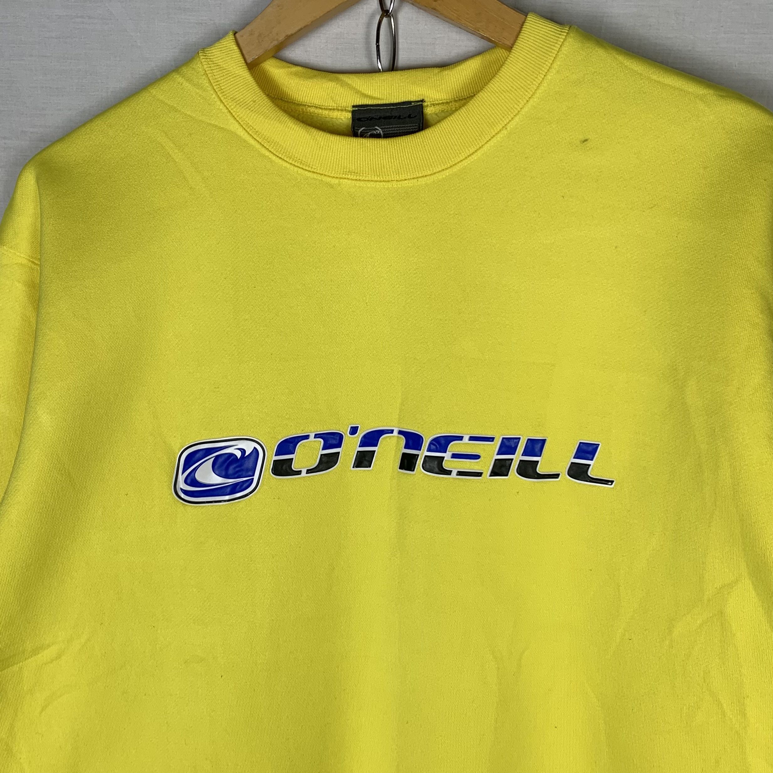 O'Neill Vintage 90s Oneill Sweatshirt Crewneck Size US M / EU 48-50 / 2 - 2 Thumbnail