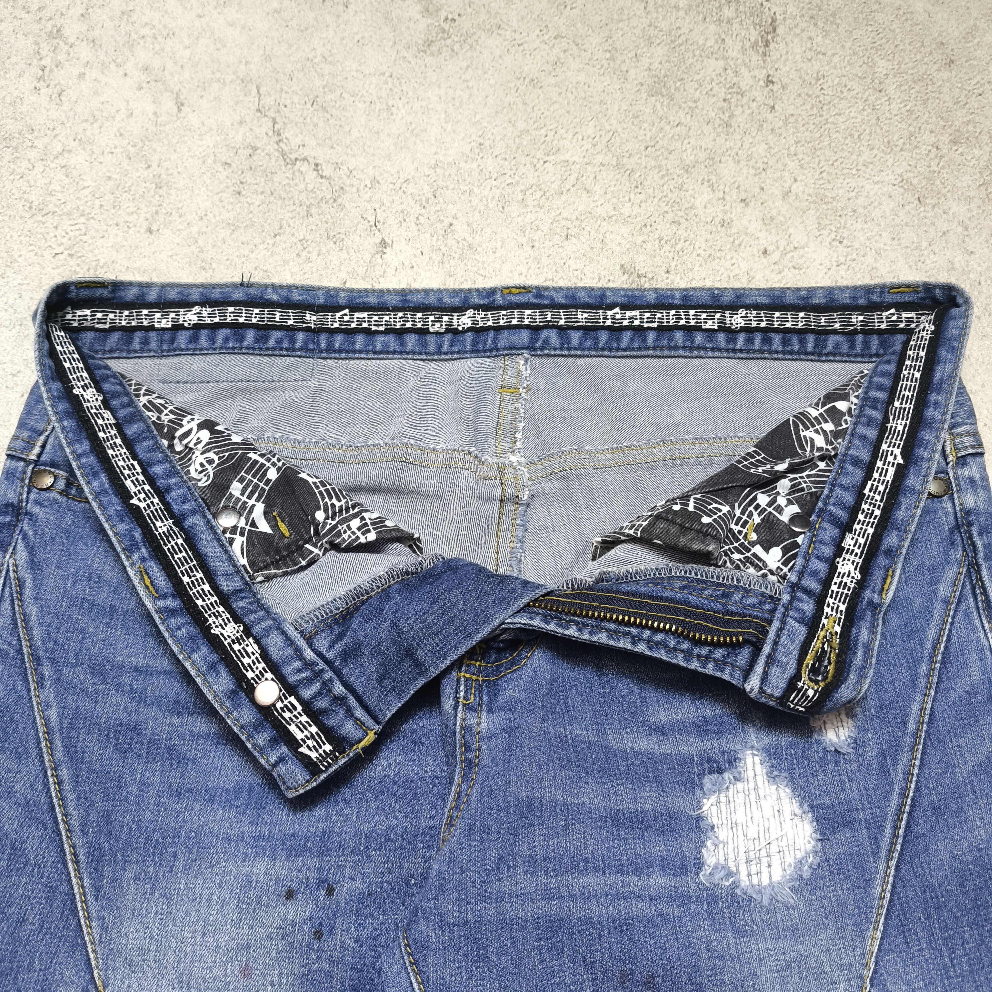Number (N)ine Number Nine x Loveless Guild Prime Denim Pants Size US 30 / EU 46 - 9 Thumbnail