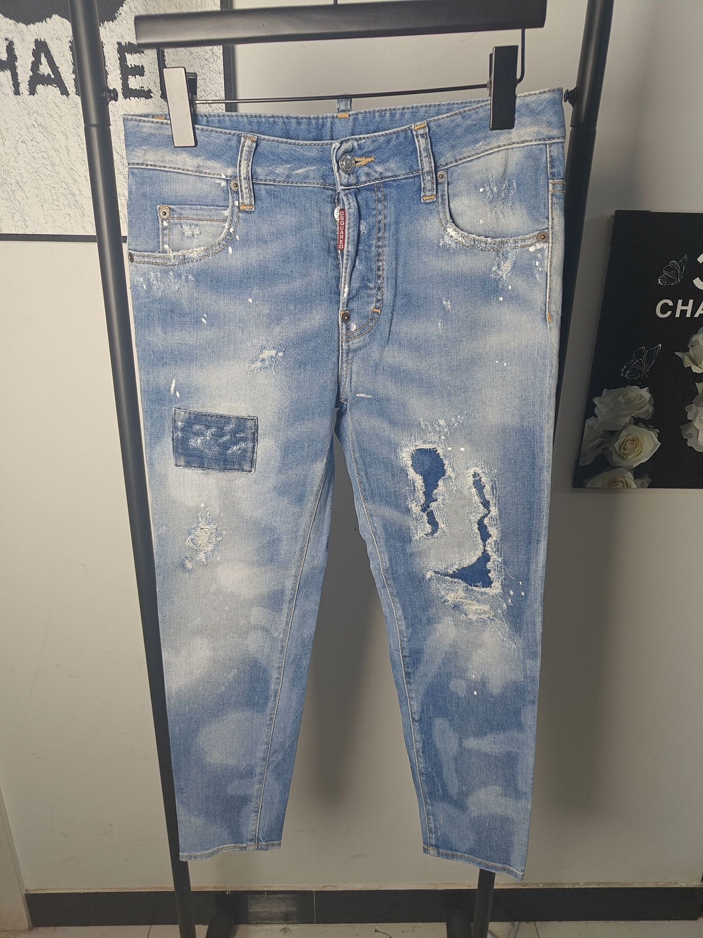 Dsquared2 Dsquared2 Denim White Denim Jeans 32 Men Size US 32 / EU 48 - 1 Thumbnail