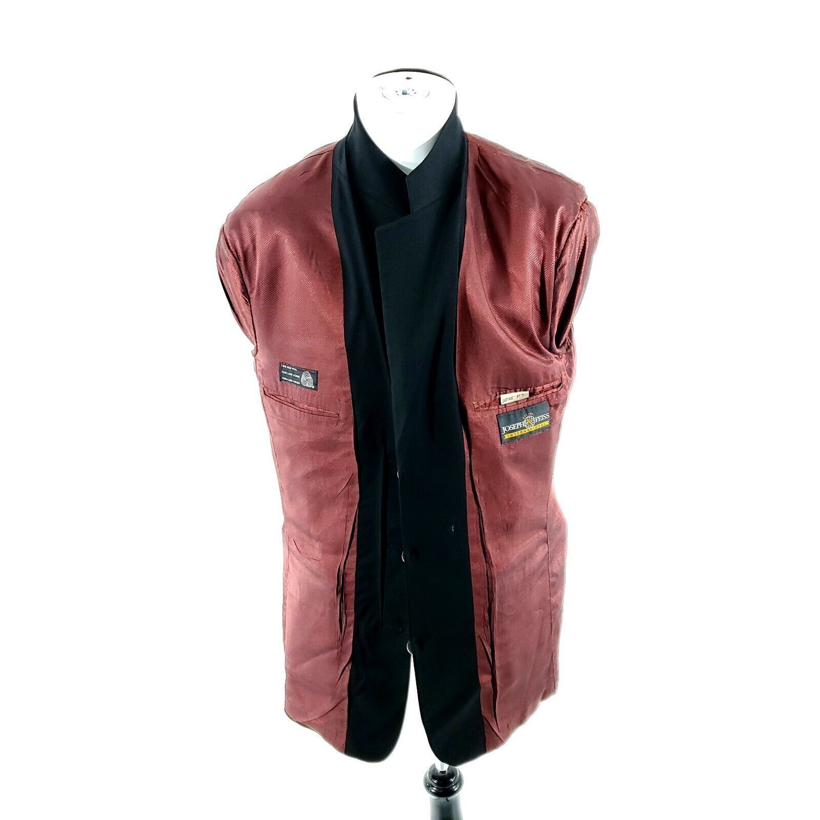 Joseph & Feiss Joseph & Feiss Internatioinal Wool 3 Silver Button Blazer 40 Size 40L - 11 Thumbnail