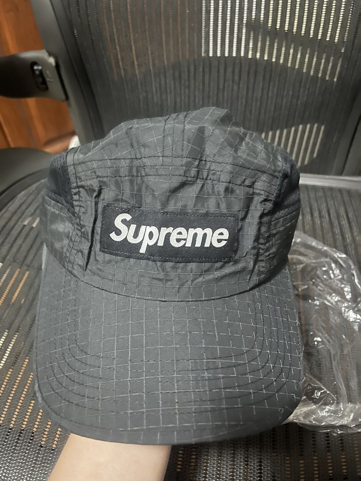 Supreme Supreme reflective ripstop camp cap Grailed