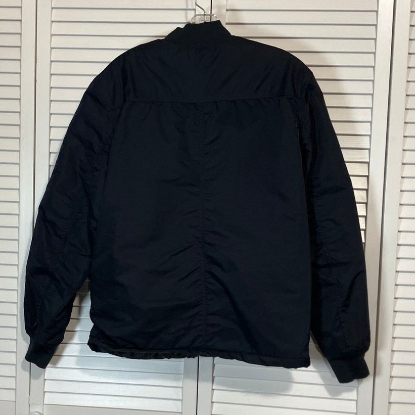H&M H&M Black Bomber Long Sleeve Relaxed Fit Jacket Men S Size US S / EU 44-46 / 1 - 2 Thumbnail