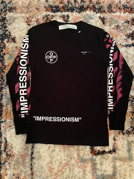 Off white 2024 impressionism shirt