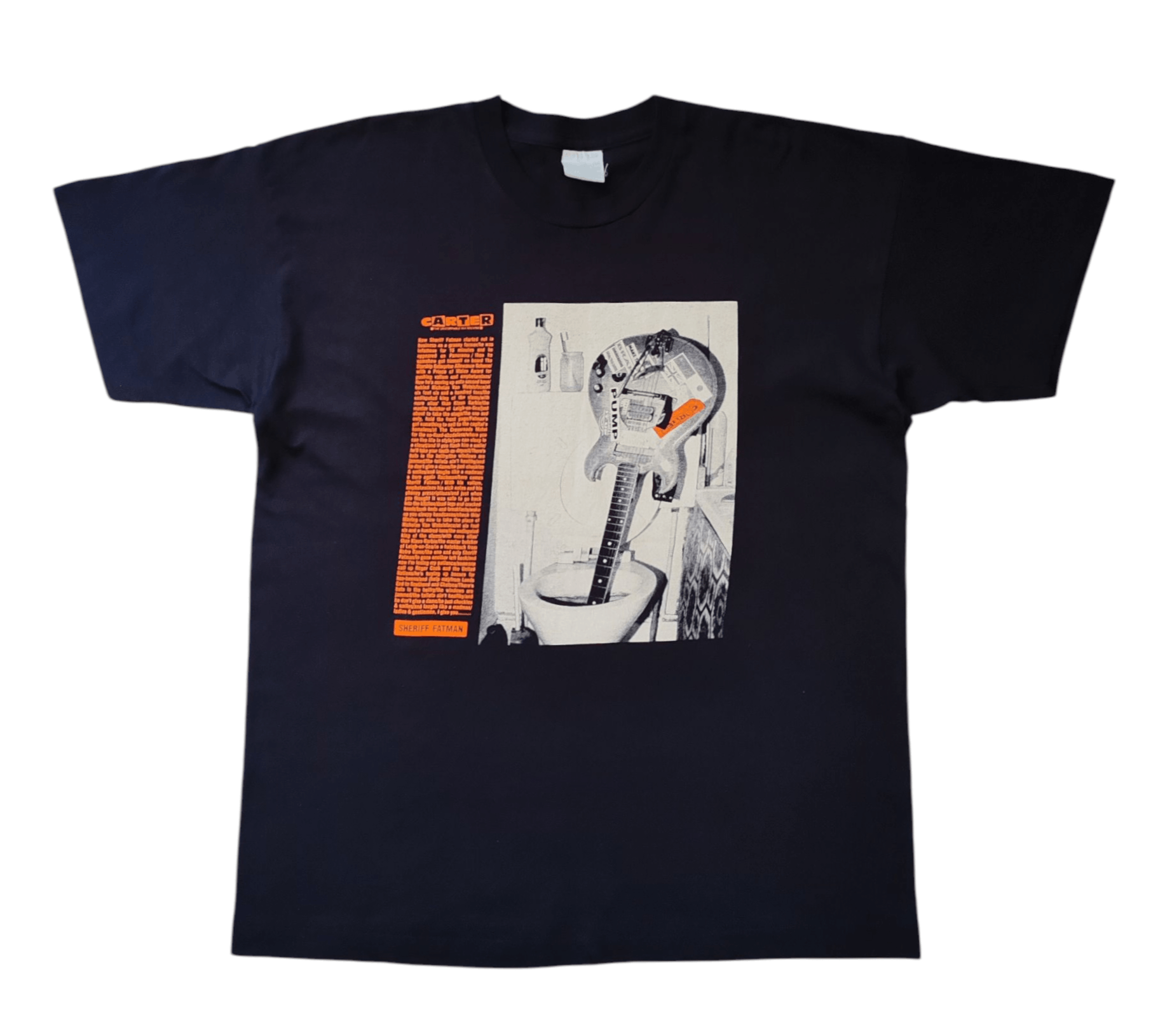 Band Tees 1991 Carter USM Vintage Sheriff Fatman Grebo T shirt size L Size US L / EU 52-54 / 3 - 1 Thumbnail