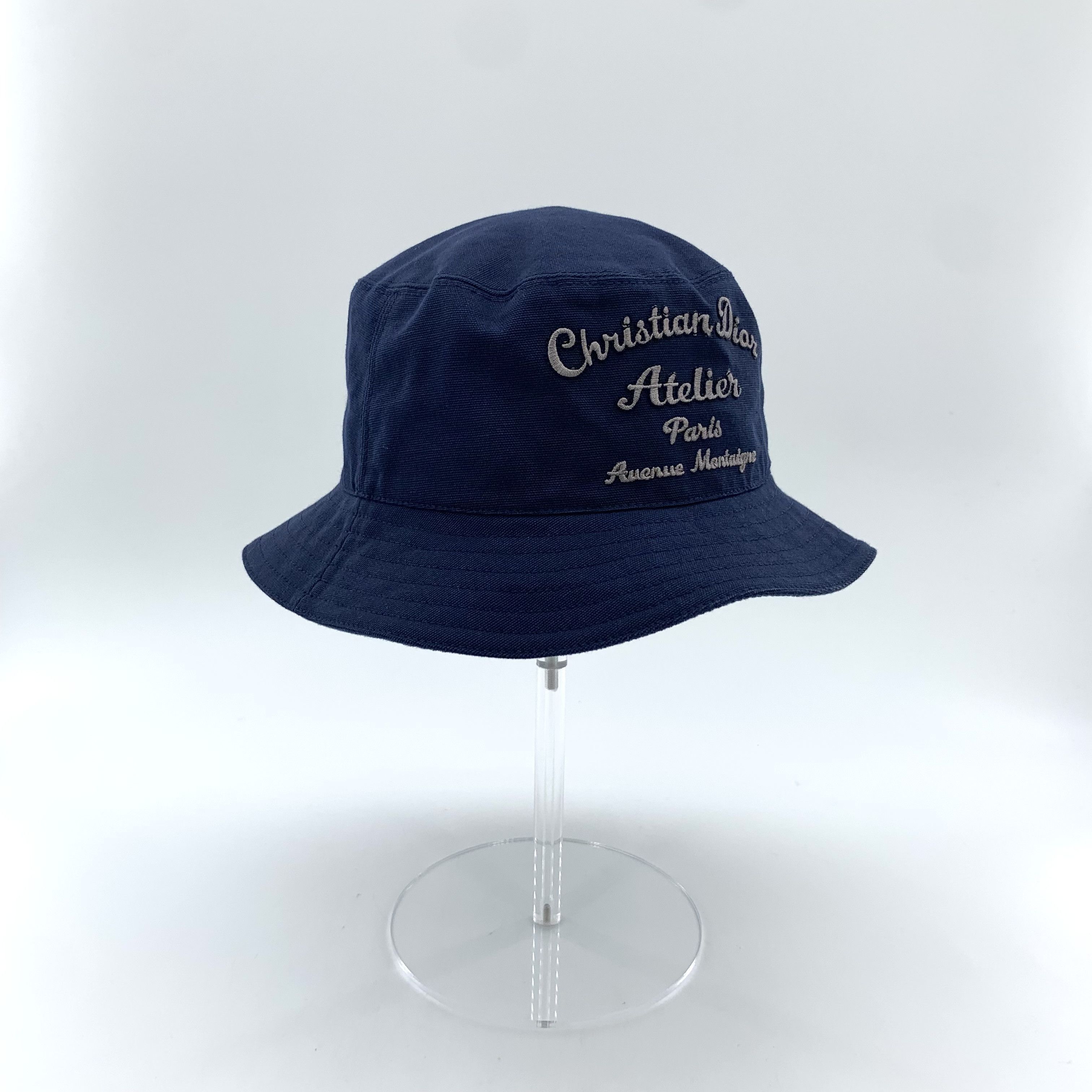 Dior Dior Embroidered Bucket Hat Size M Size ONE SIZE - 4 Thumbnail