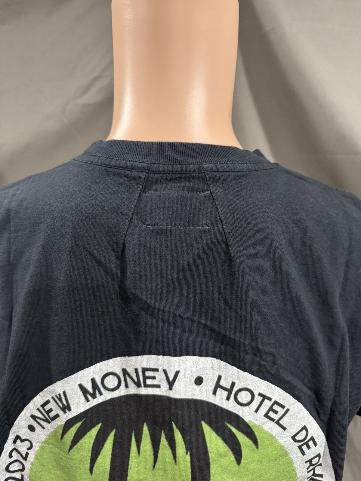 Rhude RHUDE New Money Tee Shirt Black size XS NWT Size US XS / EU 42 / 0 - 7 Thumbnail
