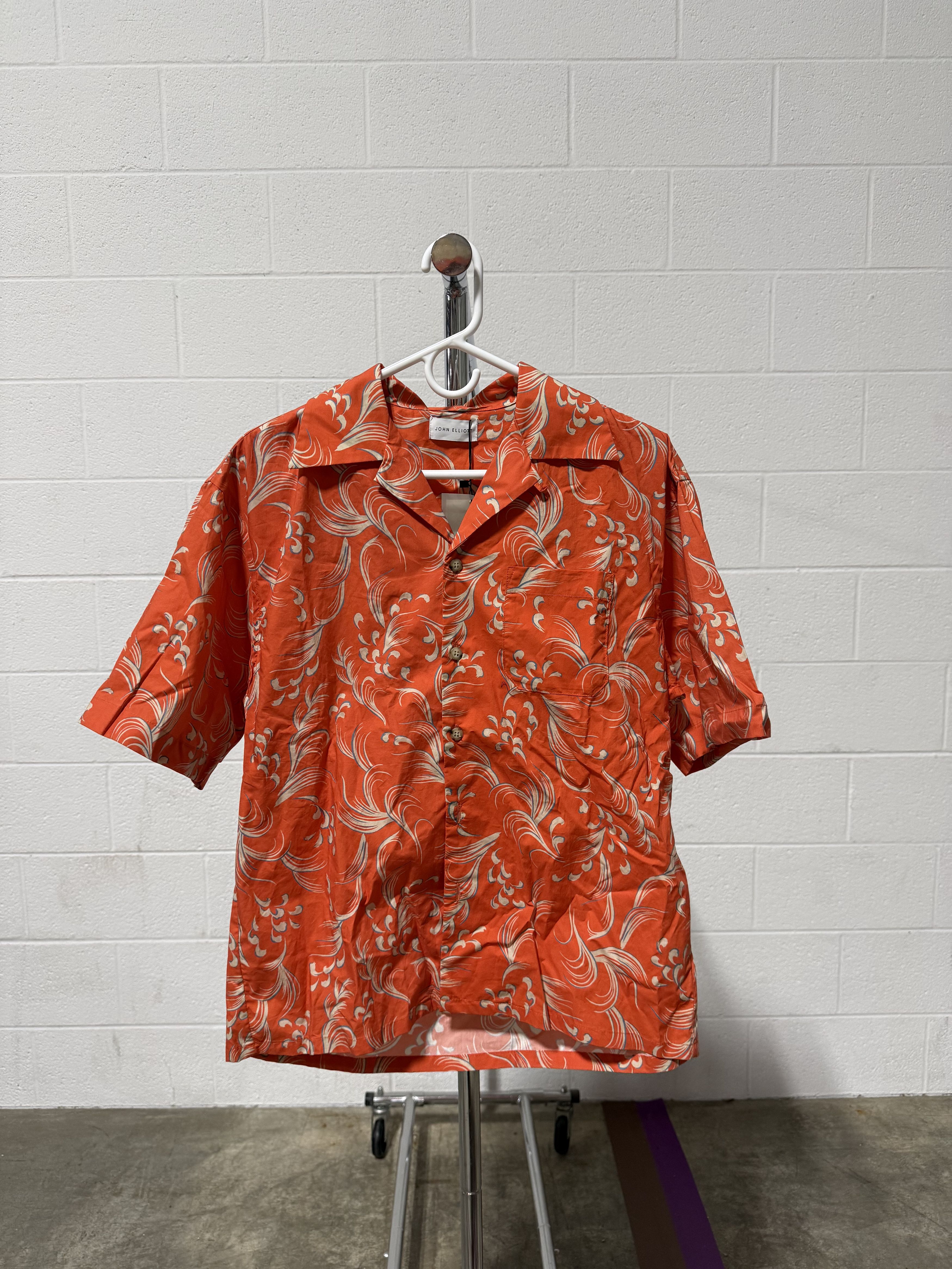 John Elliott John Elliott Camp Shirt 'Orange' Size US S / EU 44-46 / 1 - 1 Thumbnail