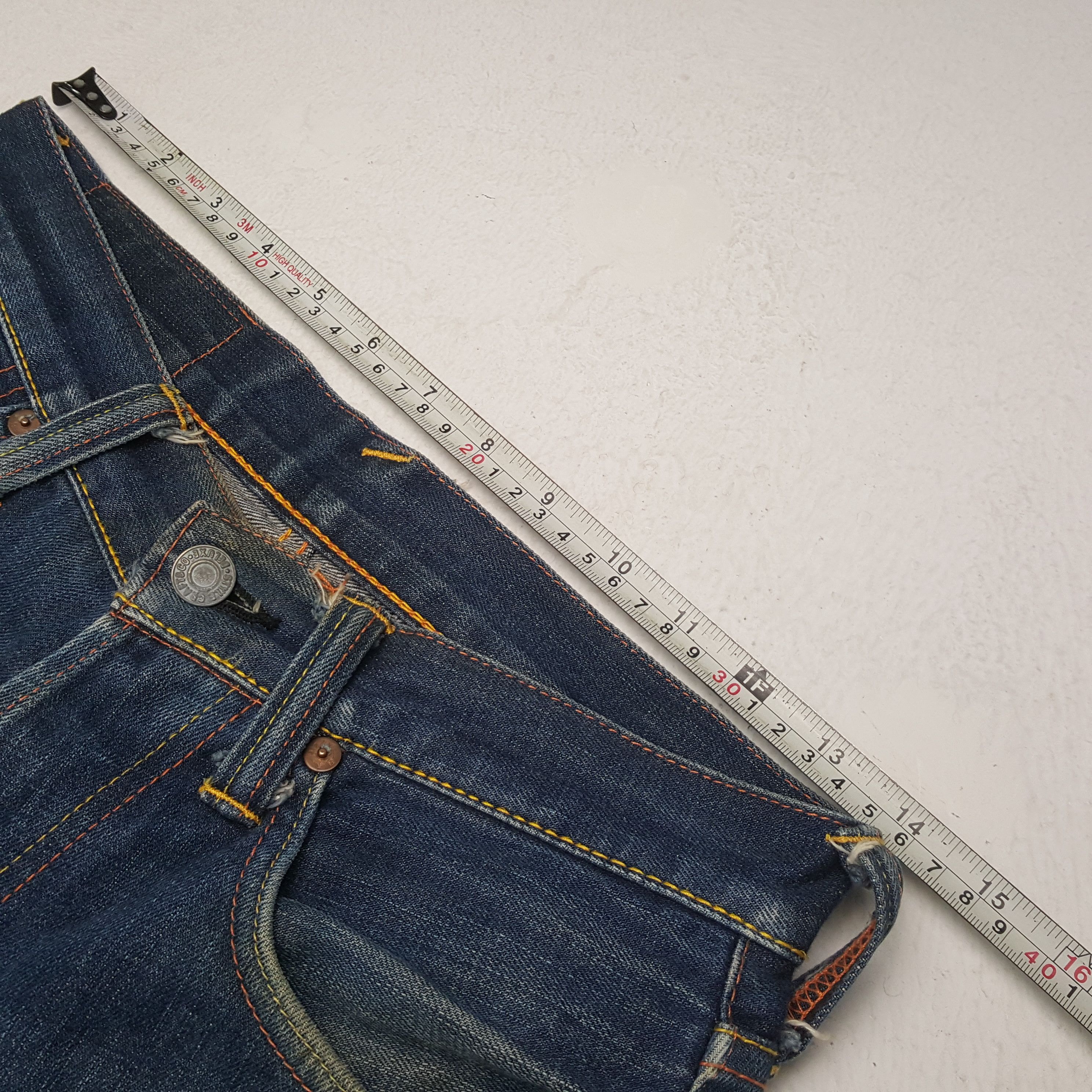 Evisu × Japanese Brand × Vintage Vintage EVISU Japanese Brand Daicock Custom Style Jeans Size US 28 / EU 44 - 10 Thumbnail