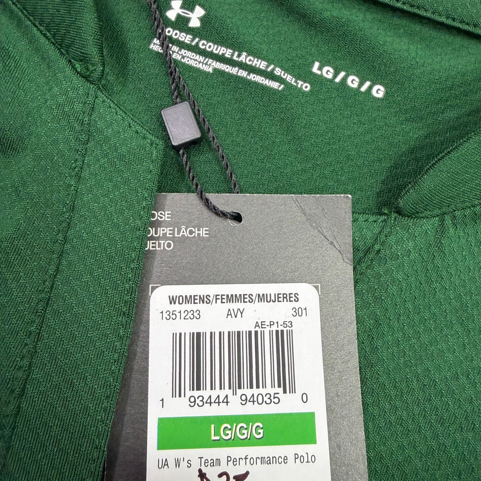 Under Armour Under Armour Wayne State Warriors Team Polo Shirt Large NEW Size L / US 10 / IT 46 - 5 Thumbnail