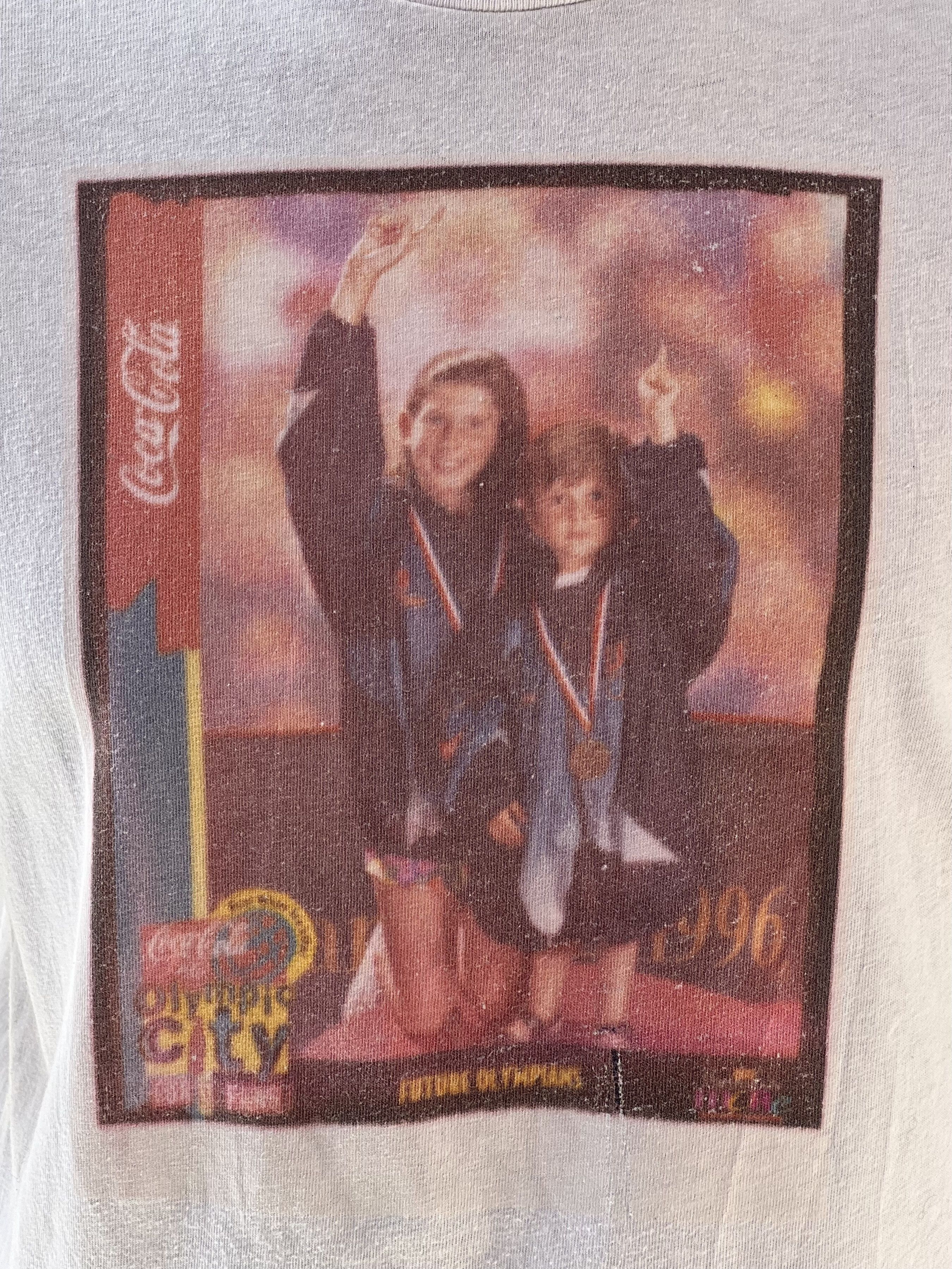Coca Cola × Hanes HANES x Coca Cola vintage t-shirt Size US XL / EU 56 / 4 - 10 Thumbnail
