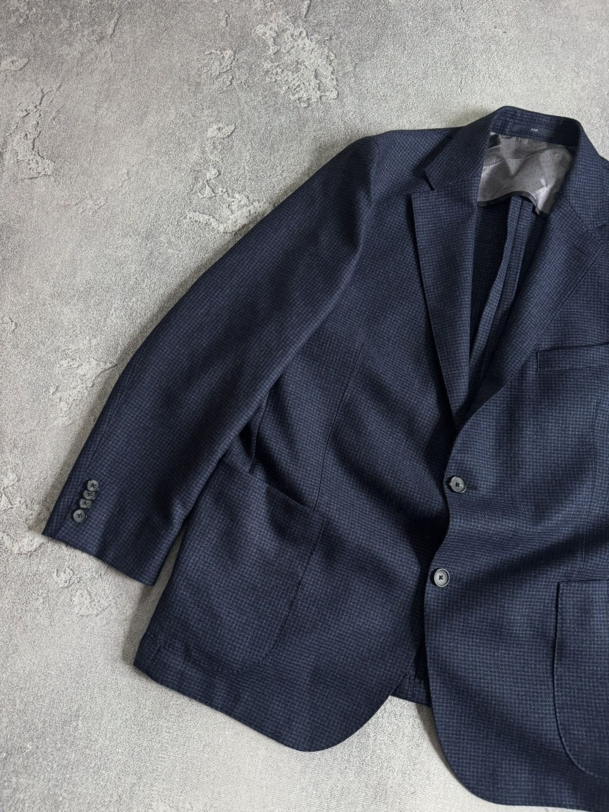 Other Eduard Dressler 27size blue virgin wool blazer casual jacket Size 44S - 14 Thumbnail