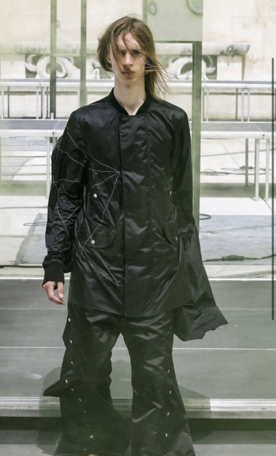 Rick Owens Rick Owens FLAG FLIGHT bombers jackets babel SS//19 Size US S / EU 44-46 / 1 - 5 Thumbnail