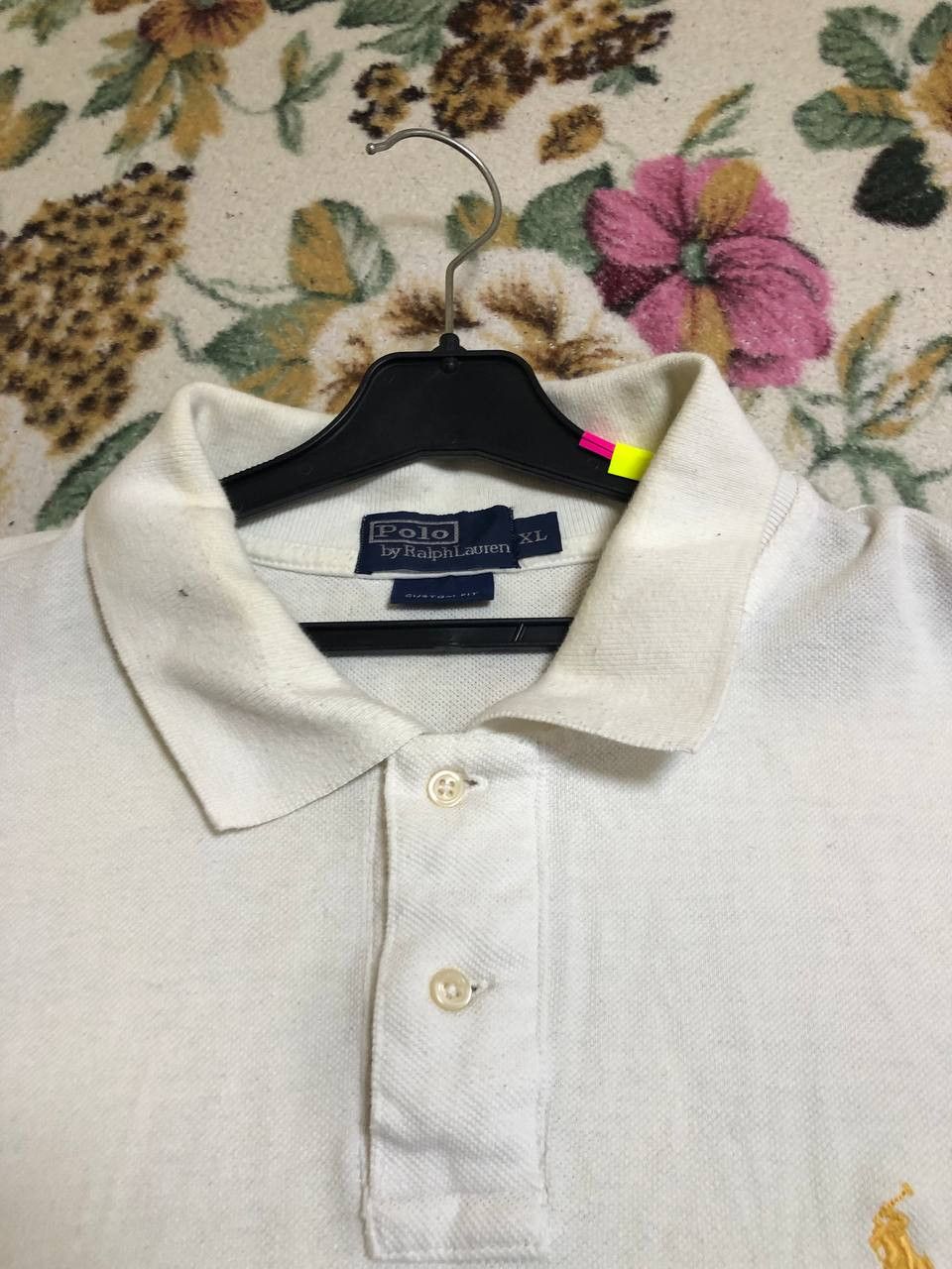 Polo Ralph Lauren Polo Ralph Lauren Shirt Custom Slim Fit White Short Sleeve Size US XL / EU 56 / 4 - 10 Thumbnail