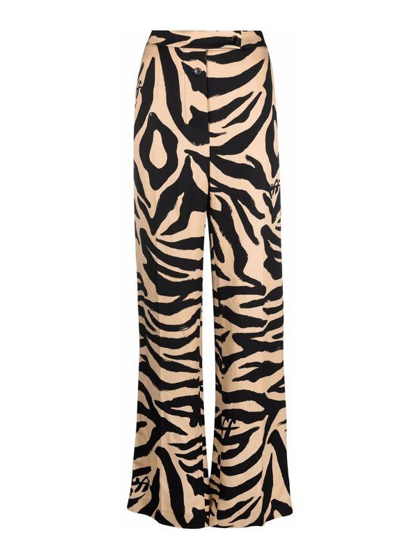 Off-White o1y1225 Casual Pant in Sand/Black Size 27" / US 4 / IT 40 - 1 Thumbnail