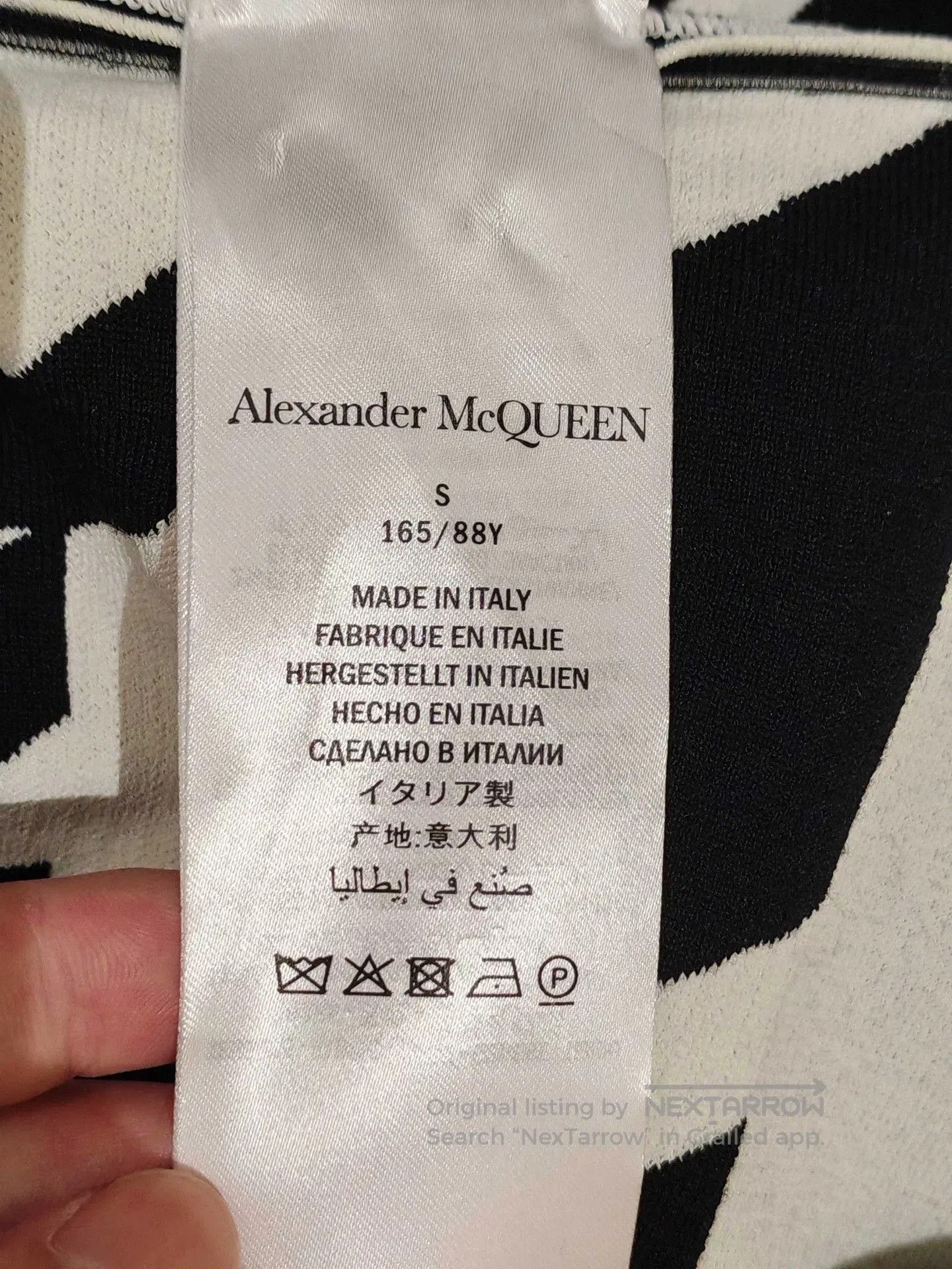 Alexander McQueen Alexander McQueen Houndstooth Dress. Size S / US 4 / IT 40 - 4 Thumbnail