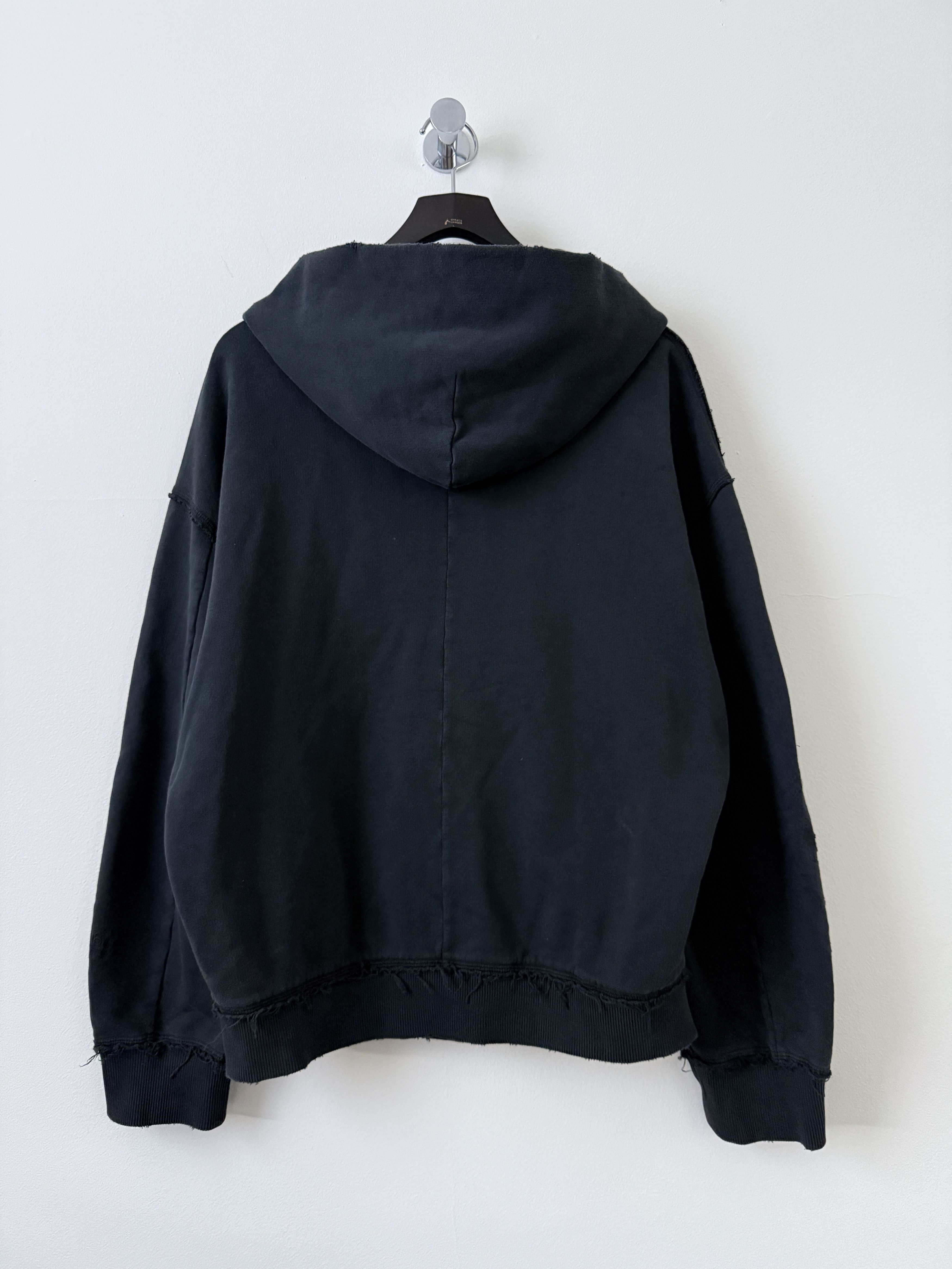 Maison Margiela MM6 Distressed Hoodie Size US XS / EU 42 / 0 - 3 Thumbnail