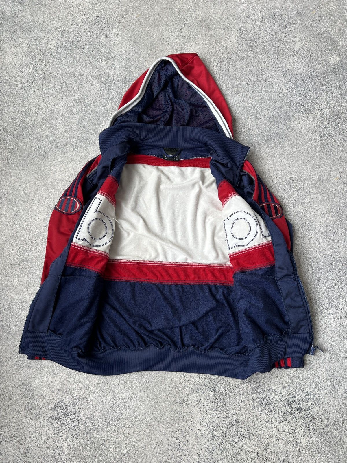 Adidas × Vintage Vintage Adidas big logo 90s style zip hoodie Size US M / EU 48-50 / 2 - 7 Thumbnail