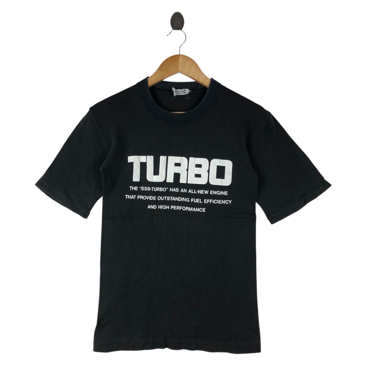 Nissan Vintage Nissan SSS-TURBO Graphic Tee Size US XS / EU 42 / 0 - 1 Thumbnail