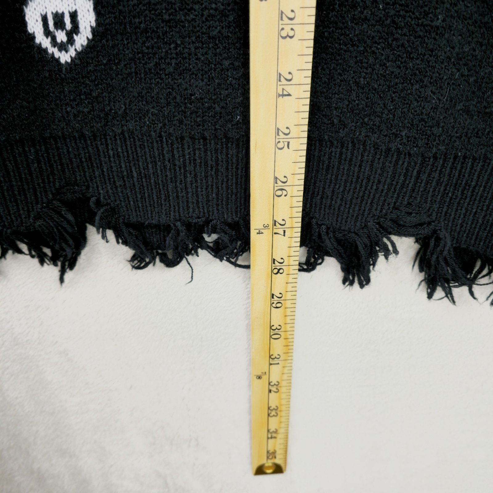 Other Vancarhell Knit Sweater L-XL Y2K Gothic Oversized Skeleton Size L / US 10 / IT 46 - 9 Thumbnail