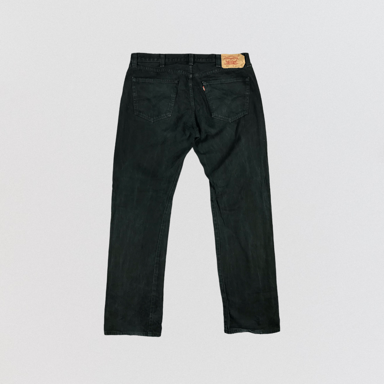 Levi's Vintage Levis 501 Faded Black Jeans-JM2096 Size US 40 / EU 56 - 2 Thumbnail