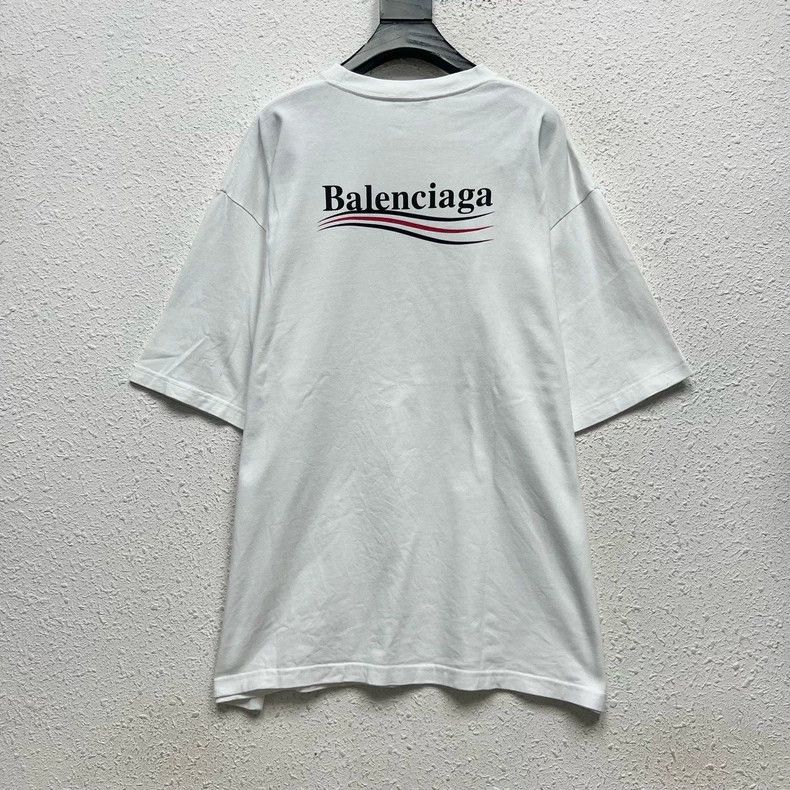 Balenciaga Balenciaga Wave cola printed Logo short sleeve T-shirt Size US L / EU 52-54 / 3 - 2 Thumbnail