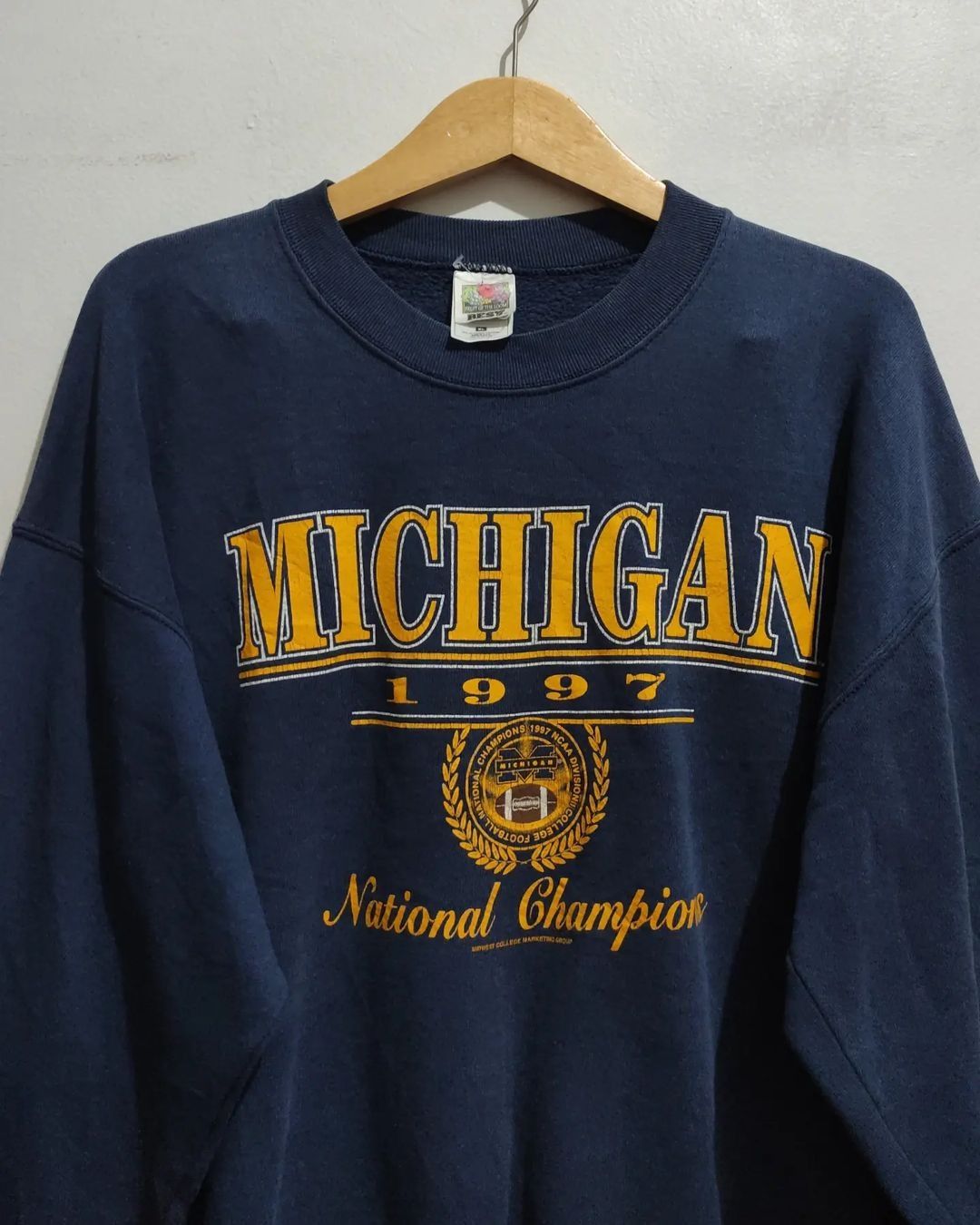 Other Vintage Michigan 90s National Champions Crewneck Size US XL / EU 56 / 4 - 8 Thumbnail