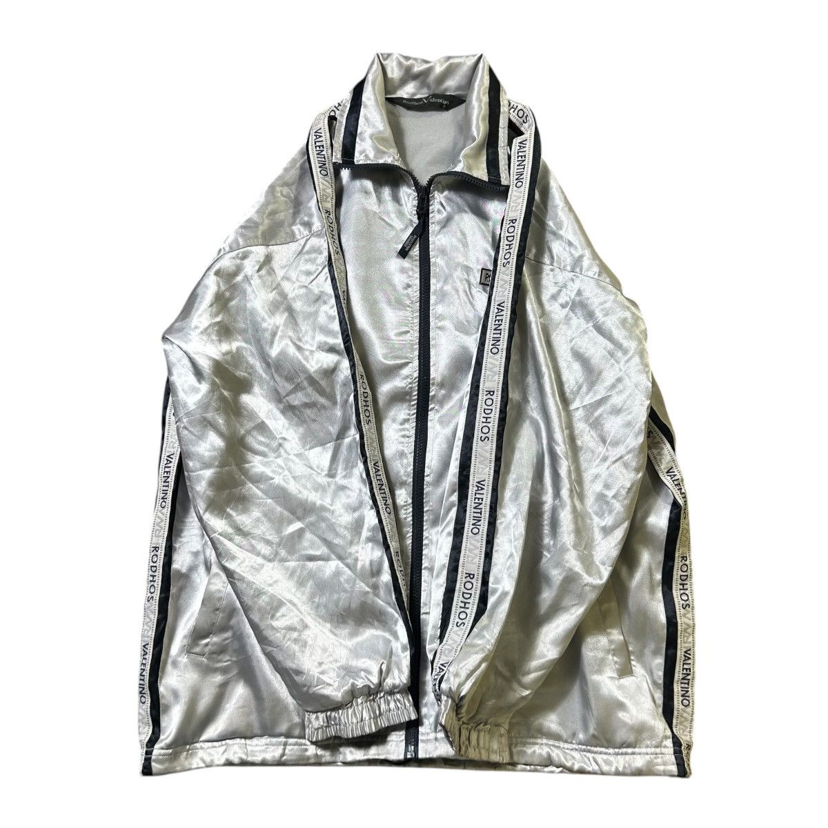 Valentino Vintage Rodlhos Valentino Windbreaker Jacket Size US L / EU 52-54 / 3 - 3 Thumbnail