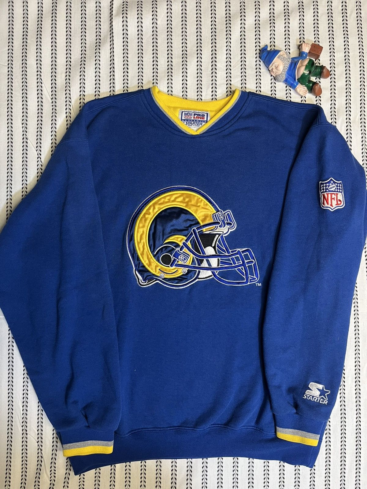 NFL Early 2000s Starter X NFL Saint Louis Rams Crewneck Size US M / EU 48-50 / 2 - 1 Thumbnail