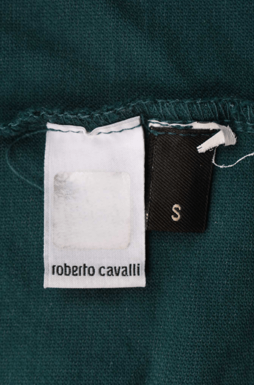 Roberto Cavalli Roberto Cavalli Pique Polo Shirt Green Size S Size US S / EU 44-46 / 1 - 4 Thumbnail