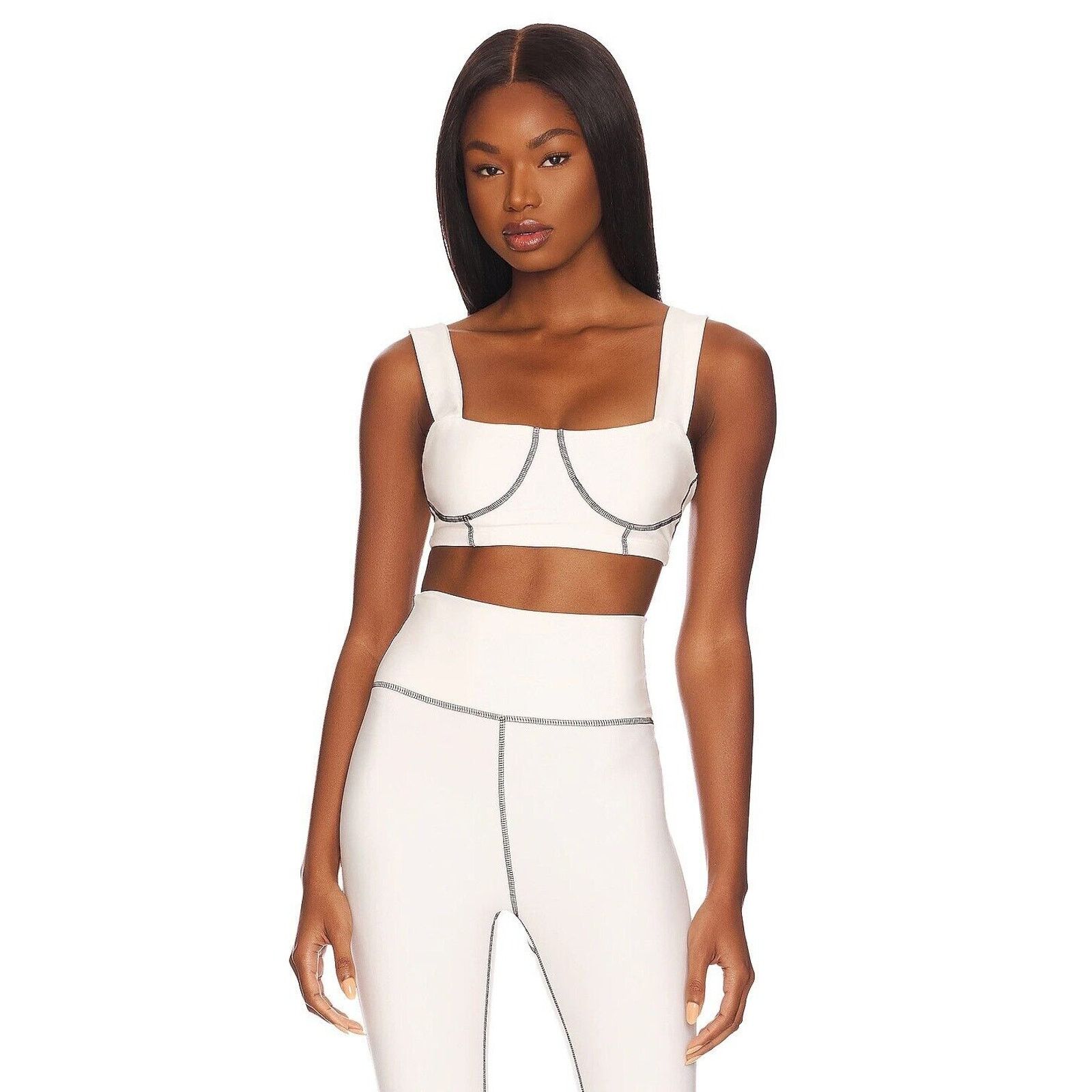 WeWoreWhat We Wore What Women Off White Cropped Corset Top Size L Size L / US 10 / IT 46 - 1 Thumbnail