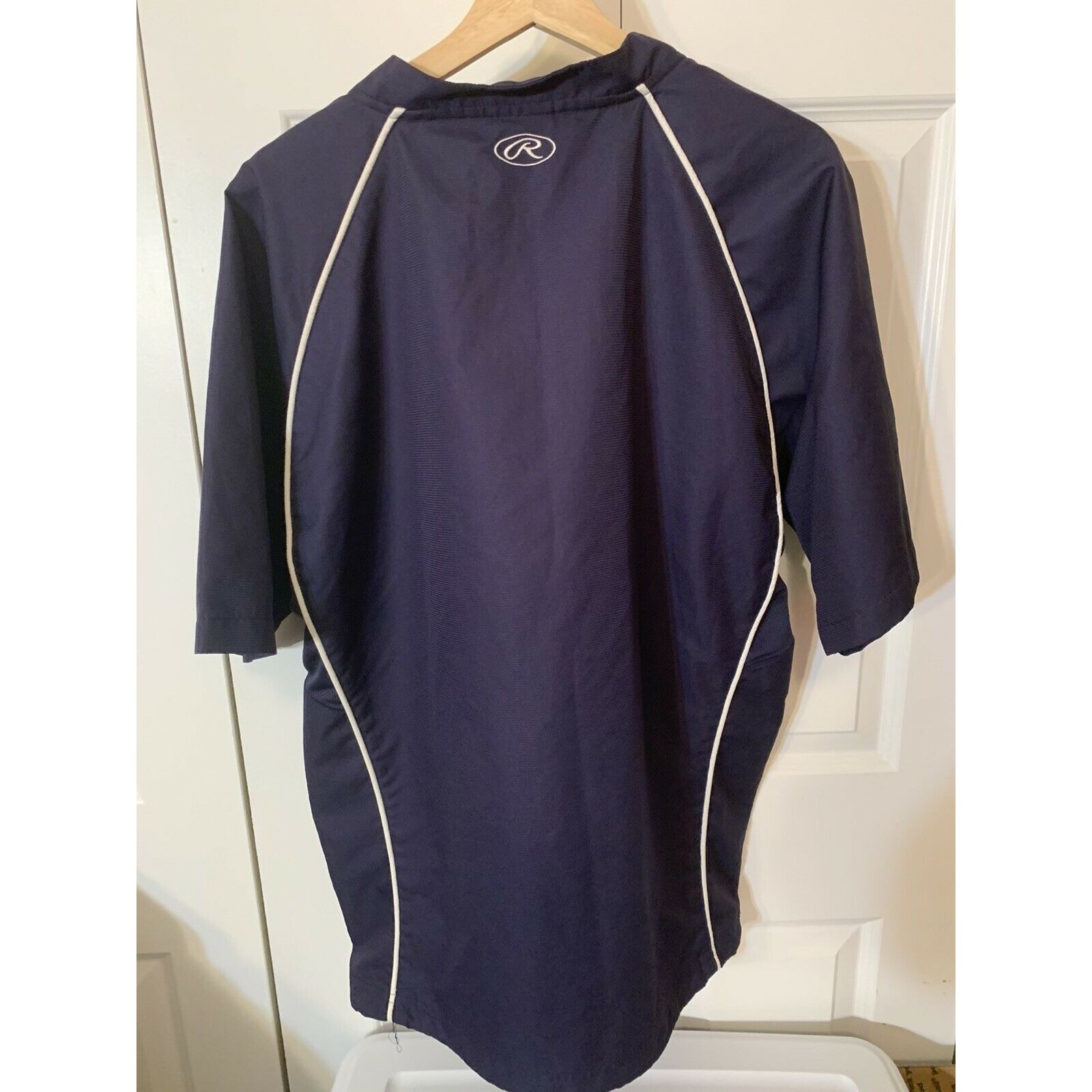 Other Rawlings 1/4 Zip Men’s Sz M Windbreaker Pullover T Shirt Blu Size US M / EU 48-50 / 2 - 5 Thumbnail