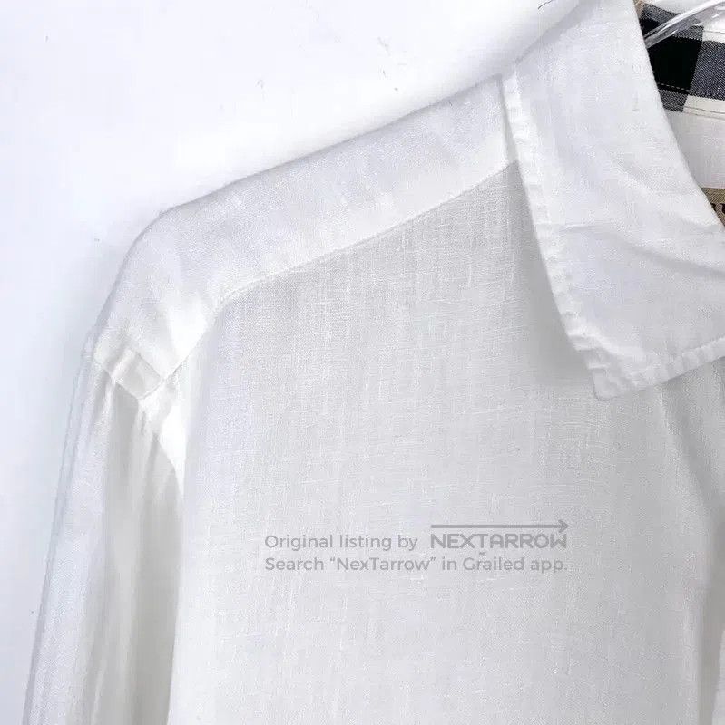 Burberry Burberry White Long Sleeve Men's Shirt. Size US S / EU 44-46 / 1 - 3 Thumbnail