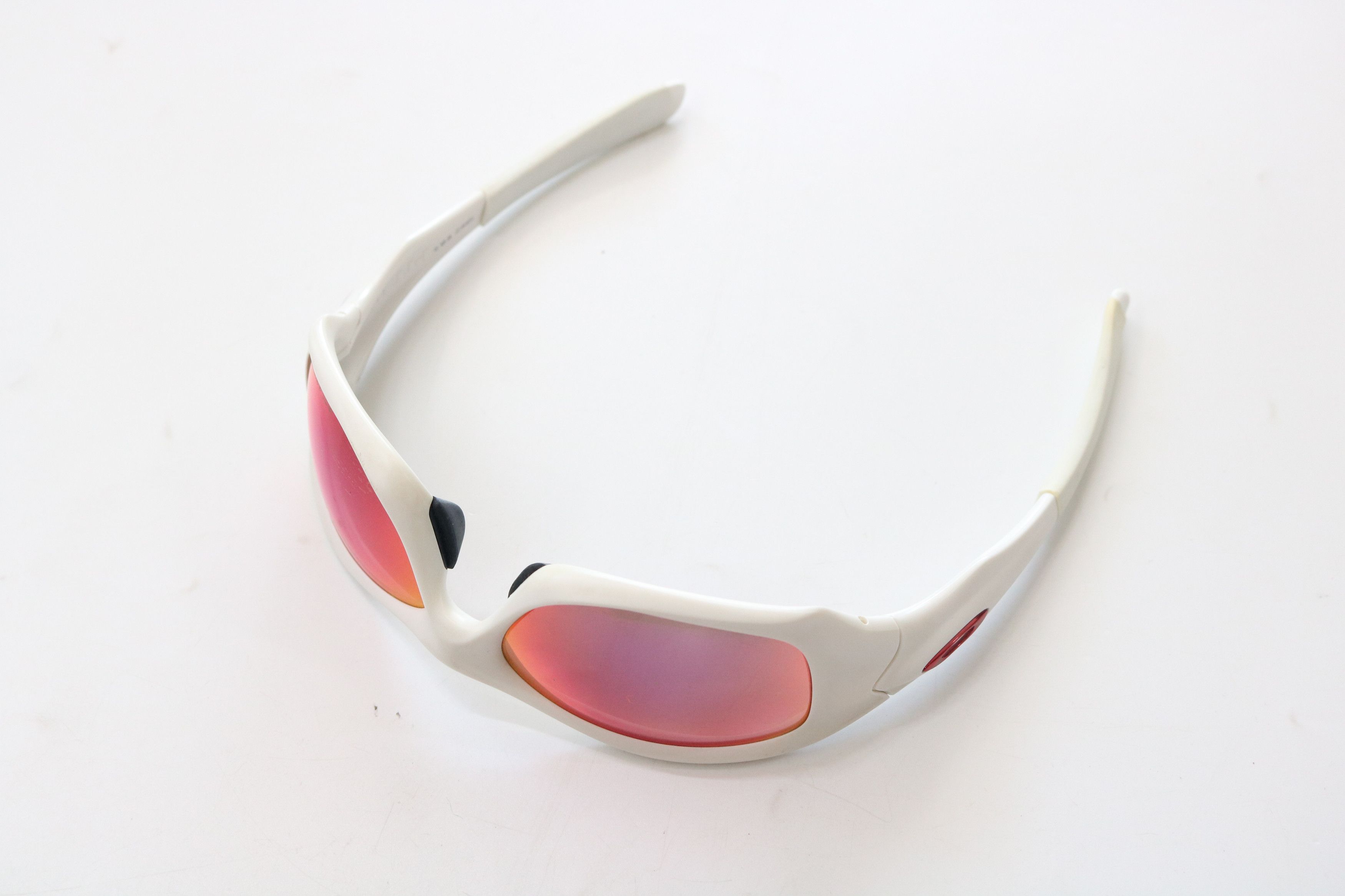 Oakley OAKLEY Pit Bull Matte White / OO Red Iridium Sunglasses Size ONE SIZE - 4 Thumbnail