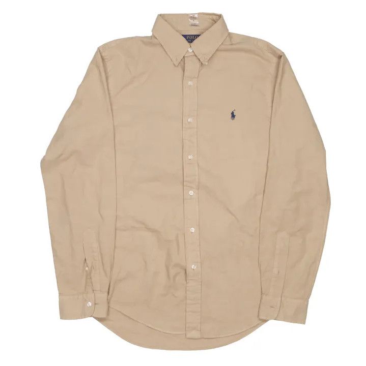 Polo Ralph Lauren Polo Ralph Lauren SS23 Solid Logo Embroidered Long Sleeve Shirt Size US XXL / EU 58 / 5 - 1 Thumbnail