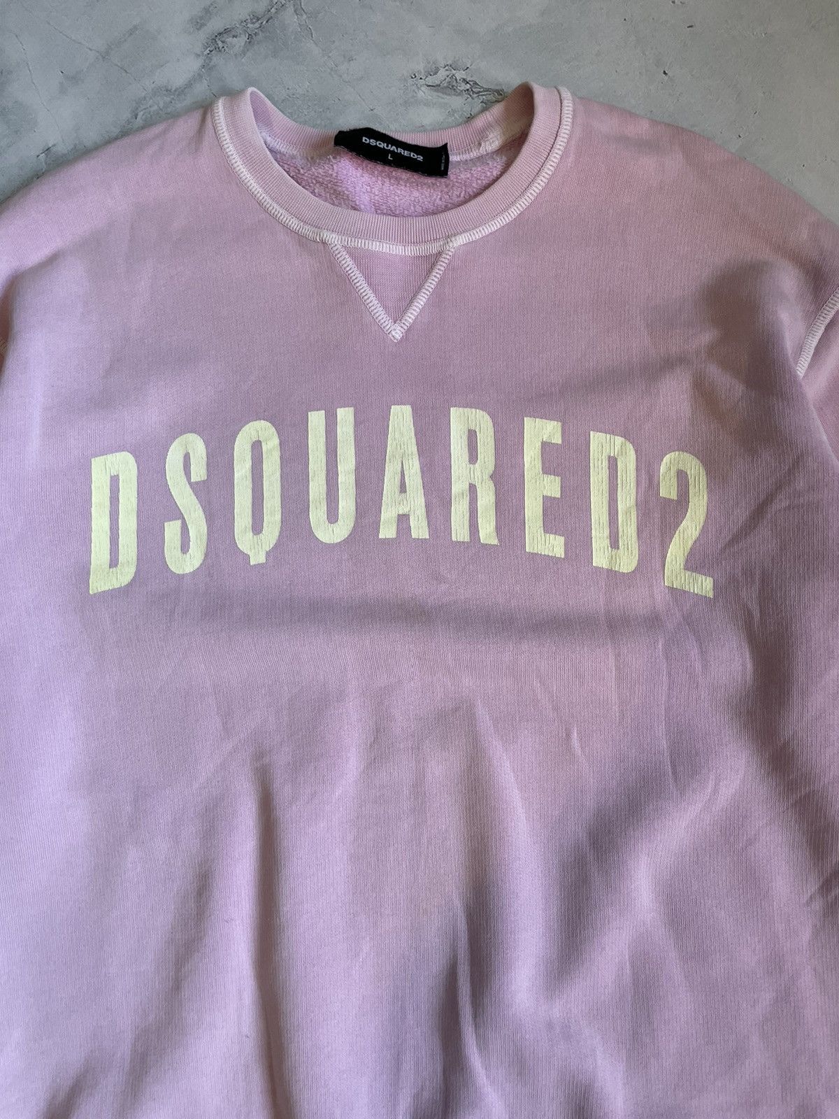 Dsquared2 Dsquared2 Sweatshirt Big Logo Pink Size US L / EU 52-54 / 3 - 2 Thumbnail