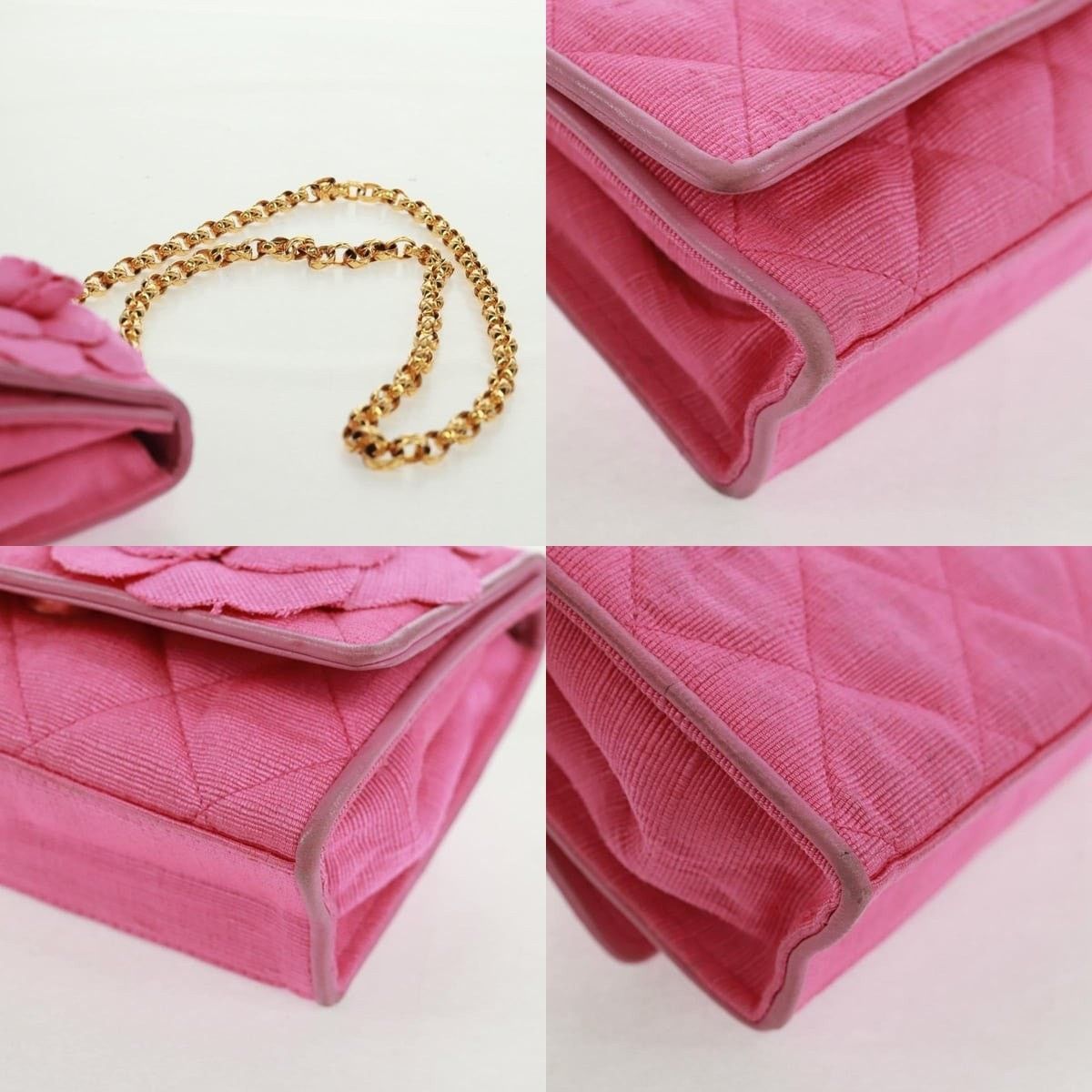 Chanel Chanel Matelasse Chain Camelia Shoulder Bag Size ONE SIZE - 6 Thumbnail