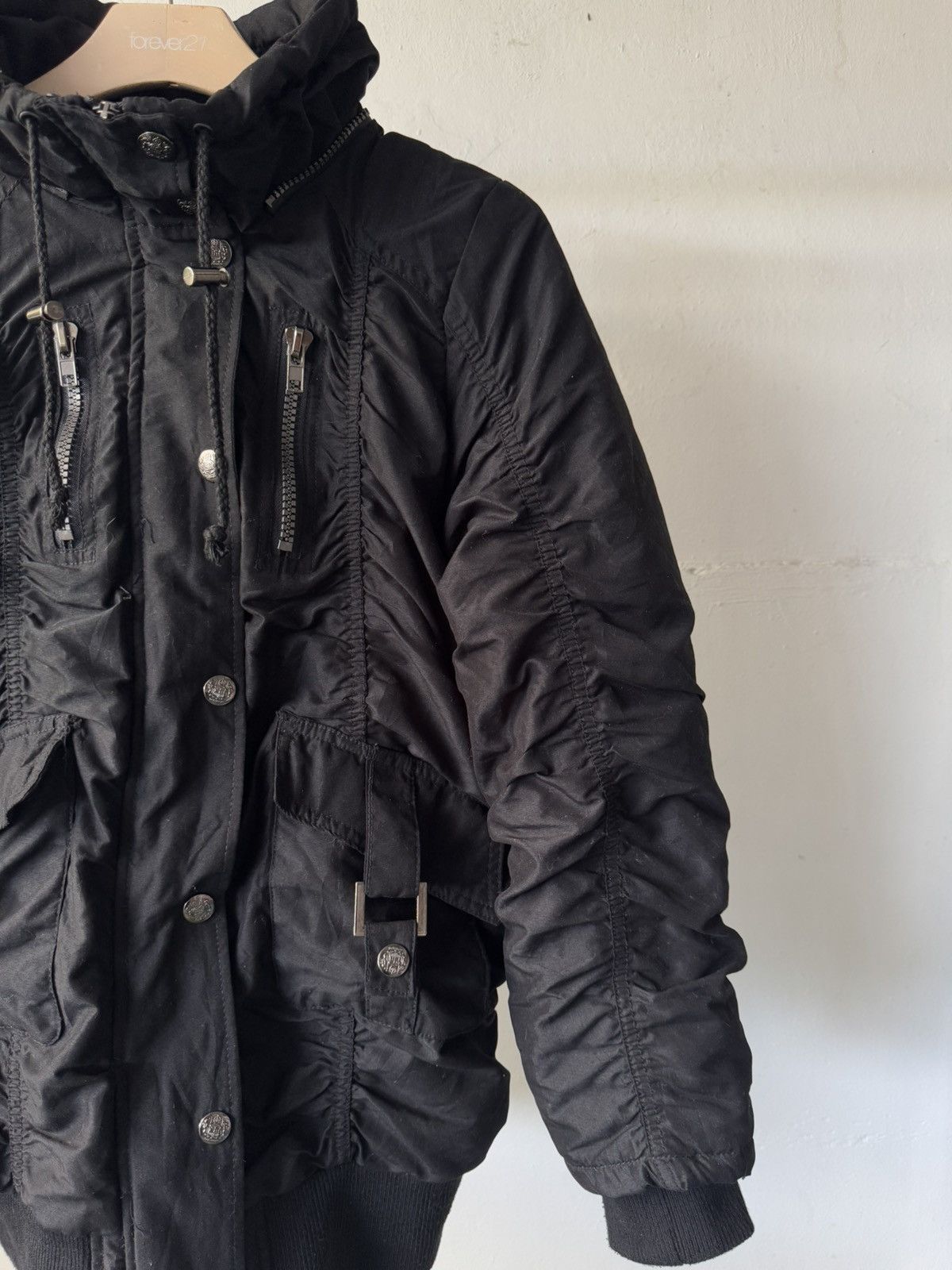 Japanese Brand Japanese Brand Like LGB Wrinkle Hooded Bondage Padded Jacket Size US L / EU 52-54 / 3 - 2 Thumbnail
