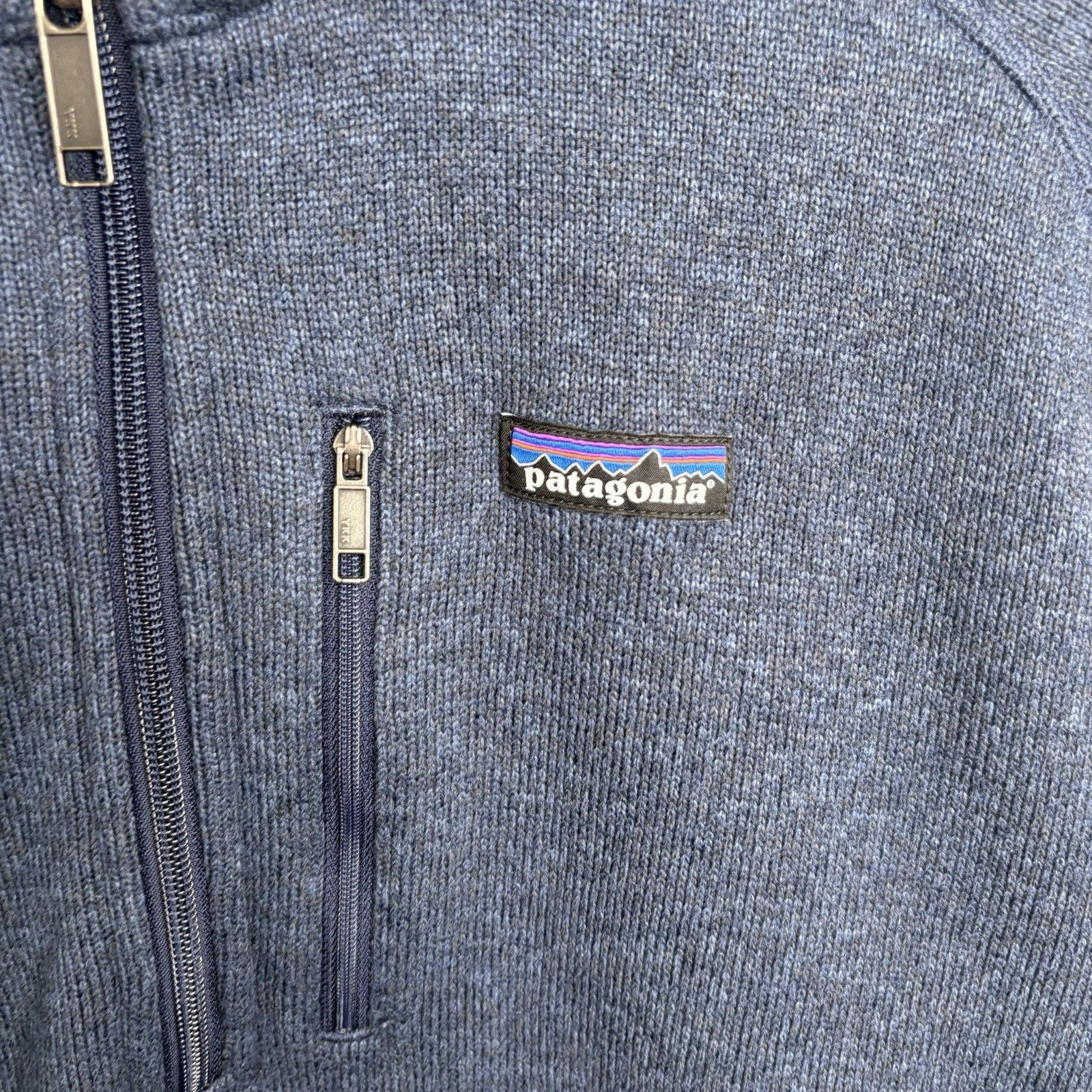 Patagonia Navy Patagonia Fleece Quarter Zip Size Large Size US L / EU 52-54 / 3 - 2 Thumbnail