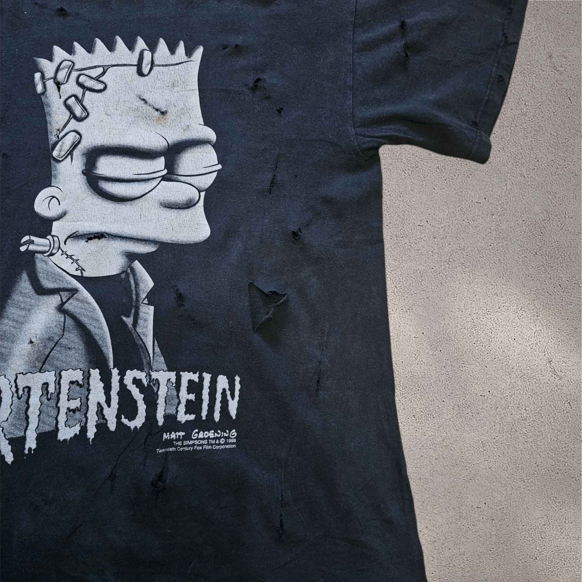 Band Tees × Vintage Bartenstein 1998 Ripped Tee Size US L / EU 52-54 / 3 - 4 Thumbnail