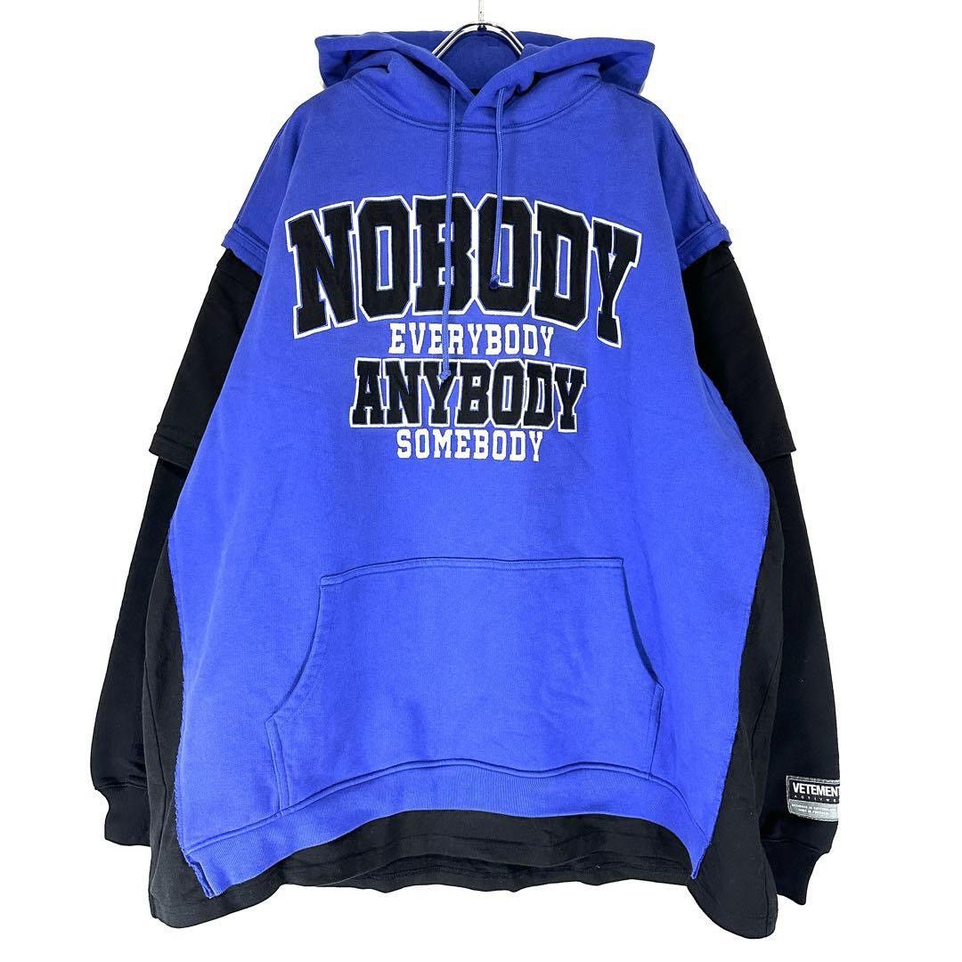 Vetements 20SS Nobody Layered Hoodie Size US S / EU 44-46 / 1 - 1 Thumbnail