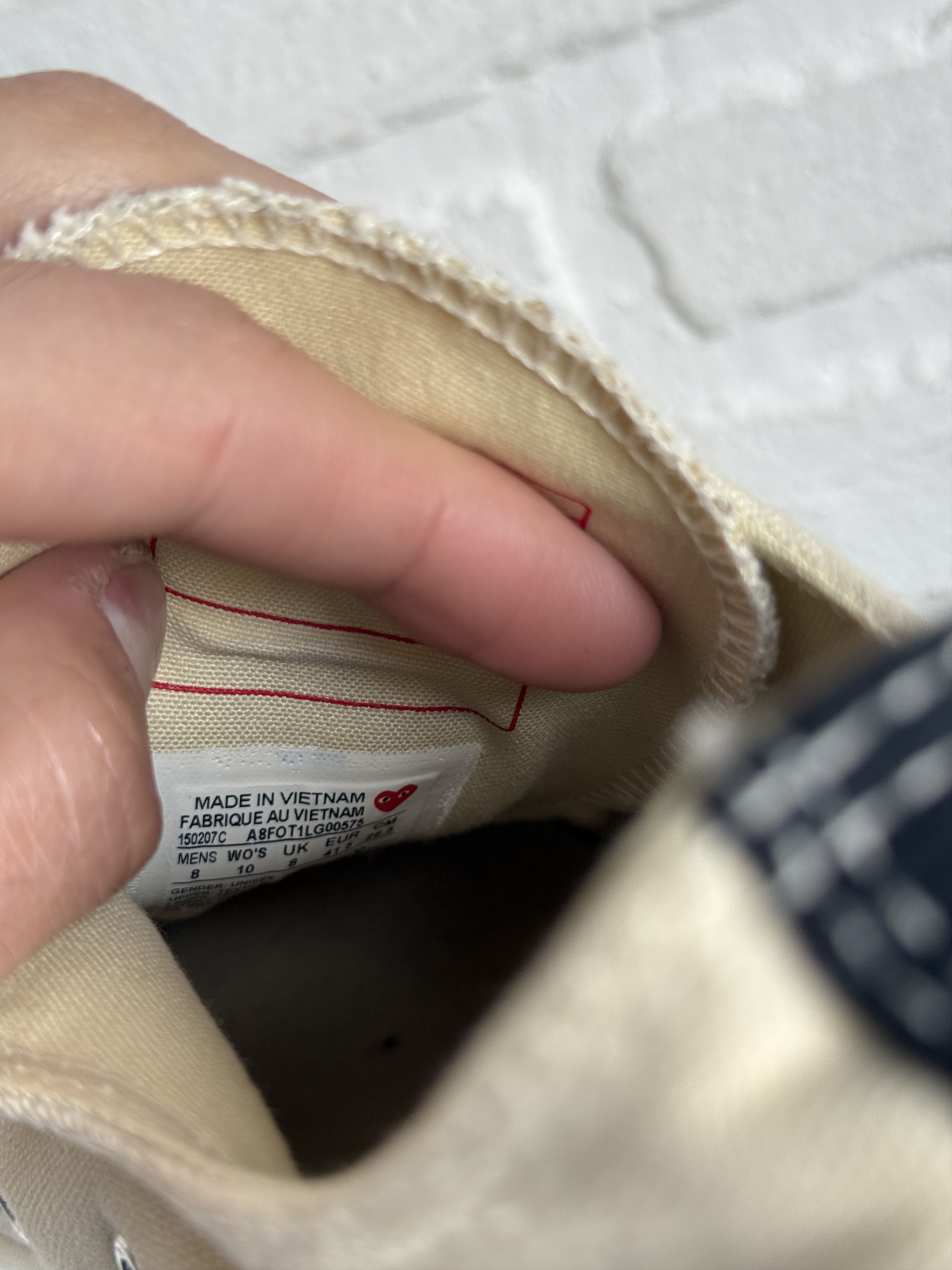 Comme des Garcons PLAY Converse Comme Des Garcons Play Heart logo sneakers Size US 8 / EU 41 - 6 Thumbnail