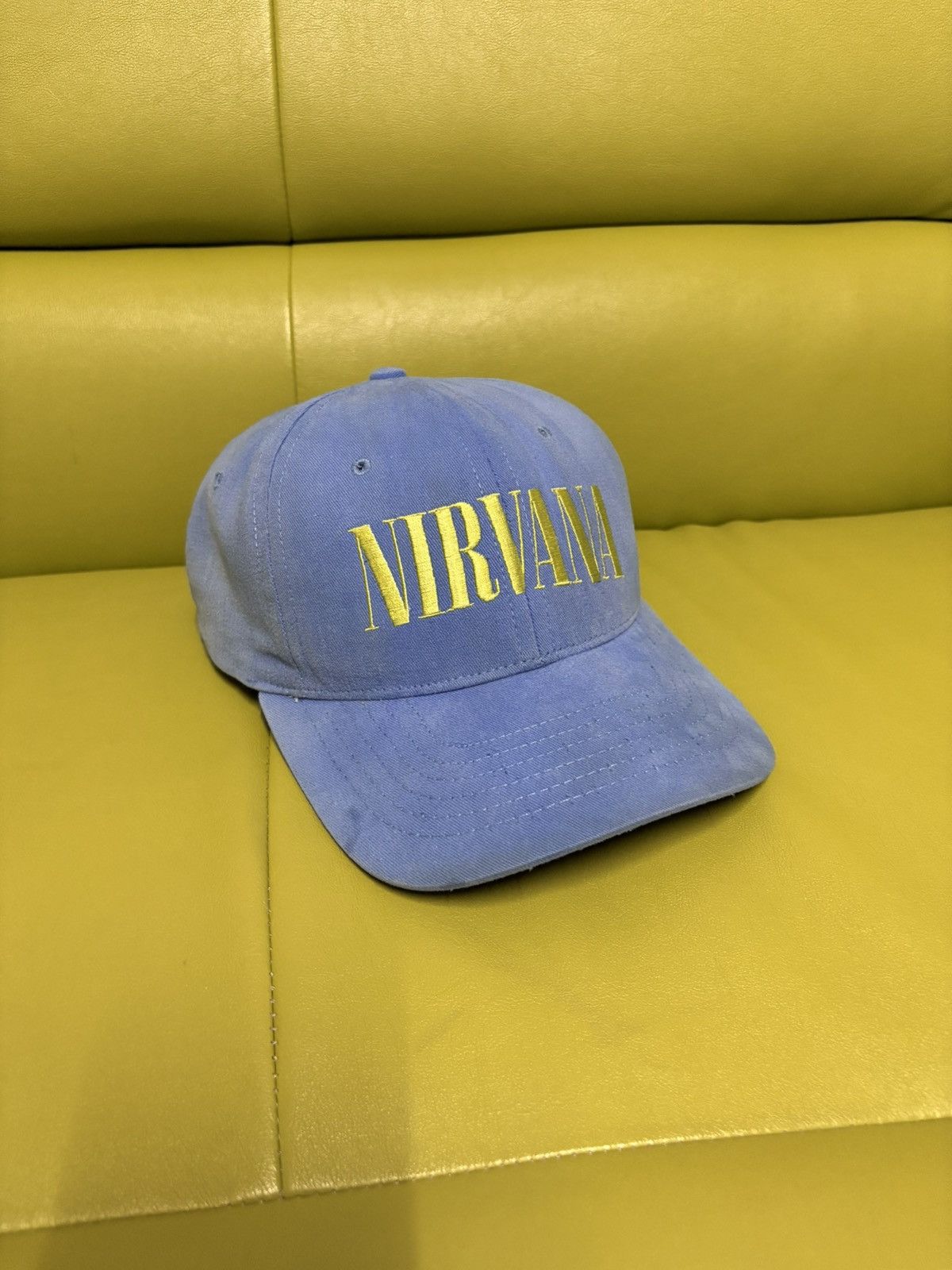 Nirvana Rare 1991’s Nirvana Nevermind Album Promo SnapBack USA Size ONE SIZE - 6 Thumbnail