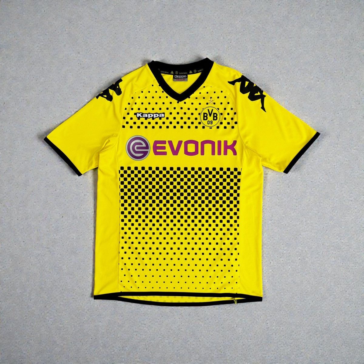 Kappa Kappa Borussia Dortmund 2011/2012 Home Soccer Jersey Size US M / EU 48-50 / 2 - 1 Thumbnail