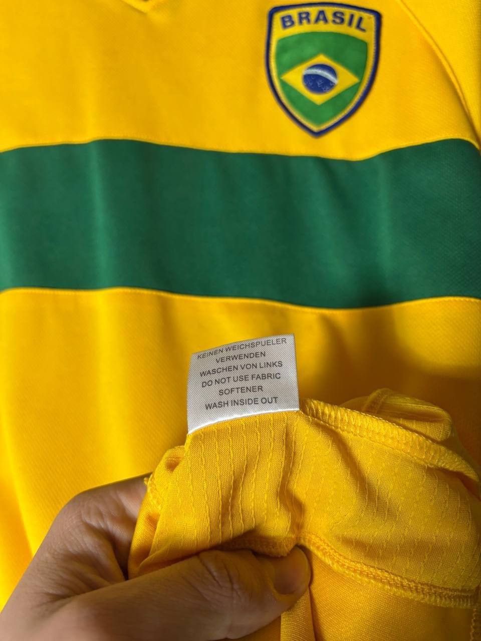 Other 00s BRAZIL Blokecore Jersey Vintage T-shirt Tee Size US S / EU 44-46 / 1 - 9 Thumbnail