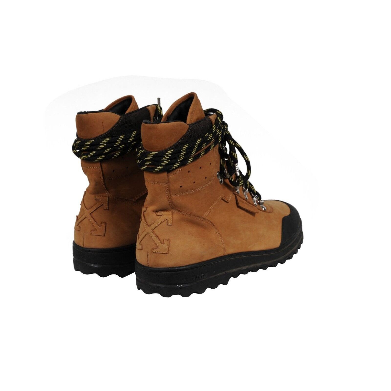 Off-White Hiking Boots Brown Tan Black Nubuck Size US 13 / EU 46 - 7 Thumbnail
