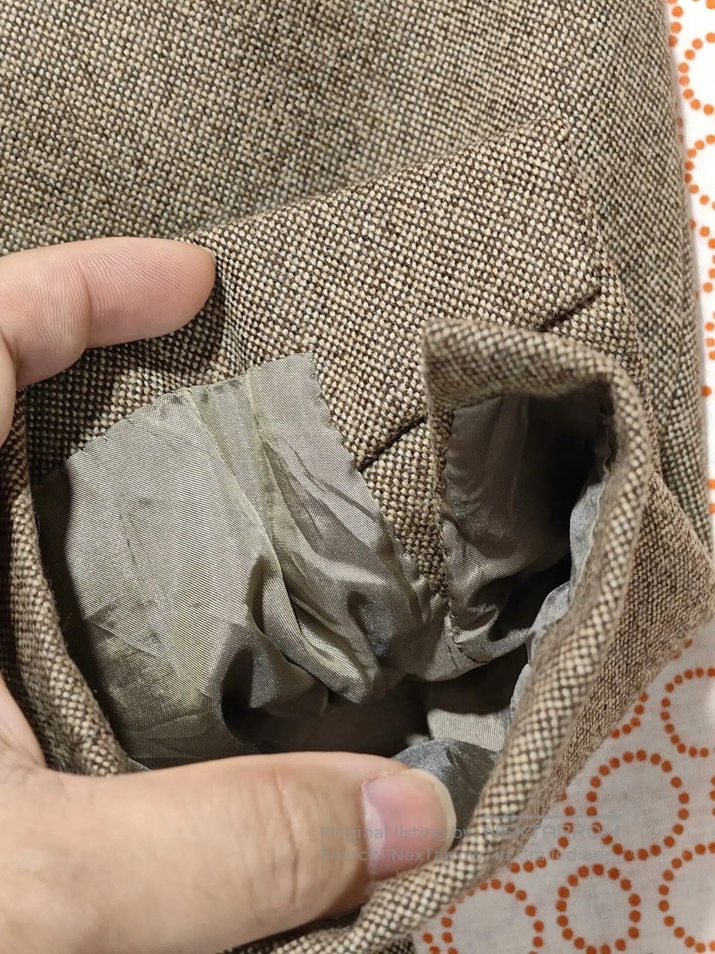 Ring Jacket Japanese Wool Linen Blend Jacket. Size US M / EU 48-50 / 2 - 9 Thumbnail
