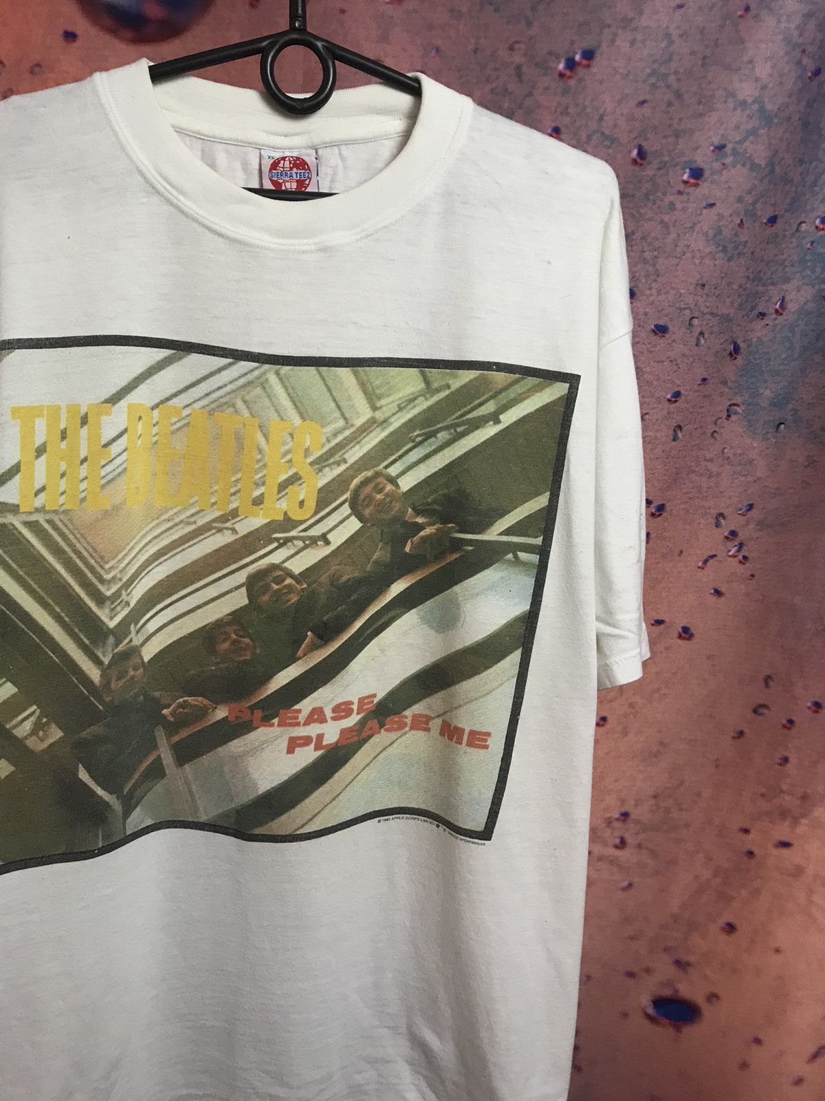 Band Tees × Vintage Vintage 1993 The Beatles Please Please me band rock tee Size US XL / EU 56 / 4 - 1 Thumbnail