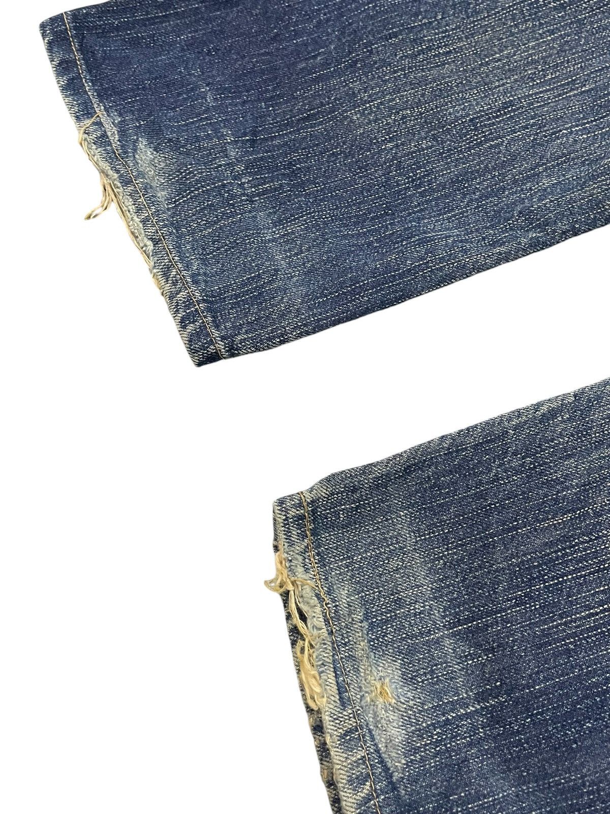 Edwin × Hysteric Glamour Edwin 503z Mud Wash Distressed Jeans Size US 27 - 12 Thumbnail